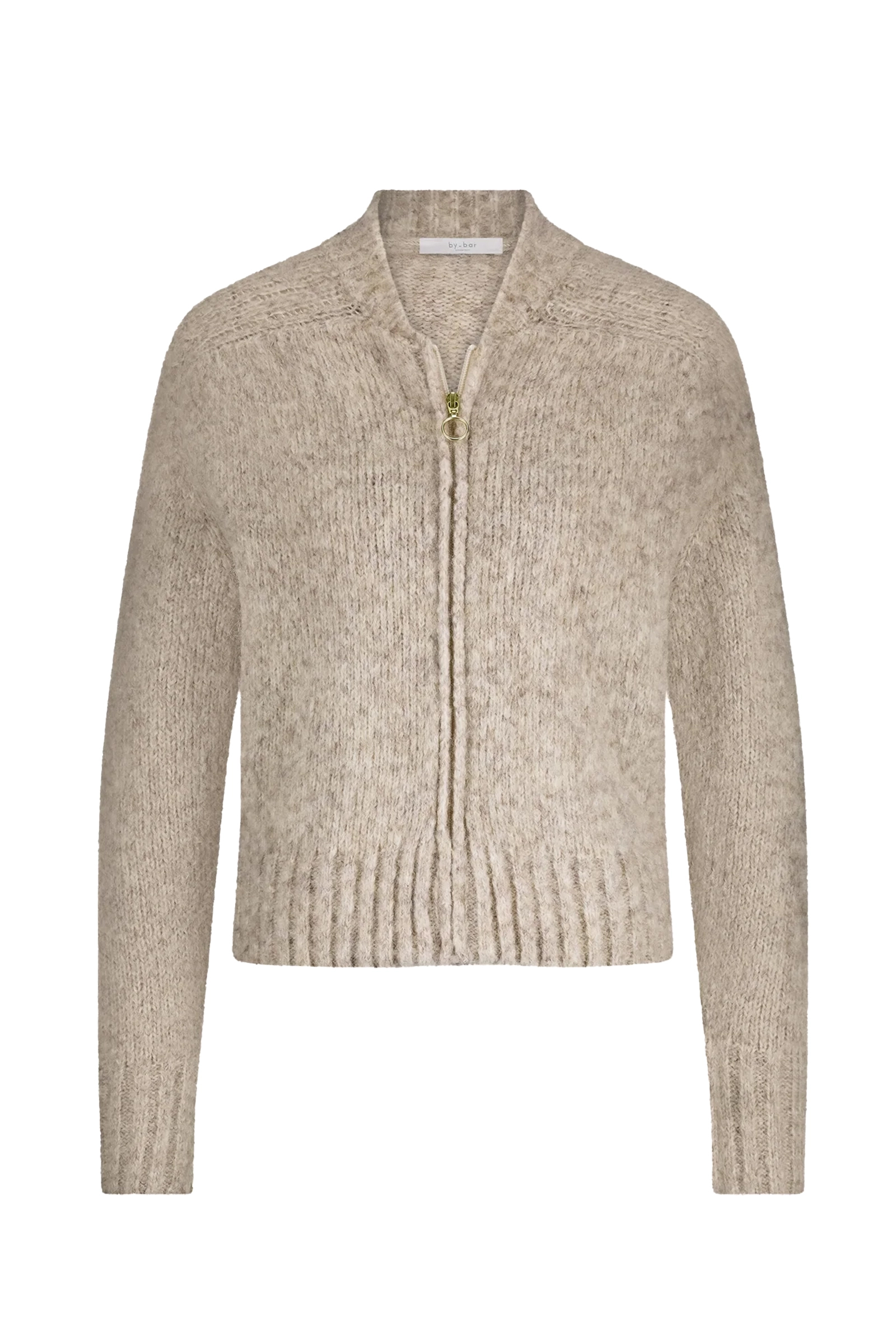 Dames vest bruin