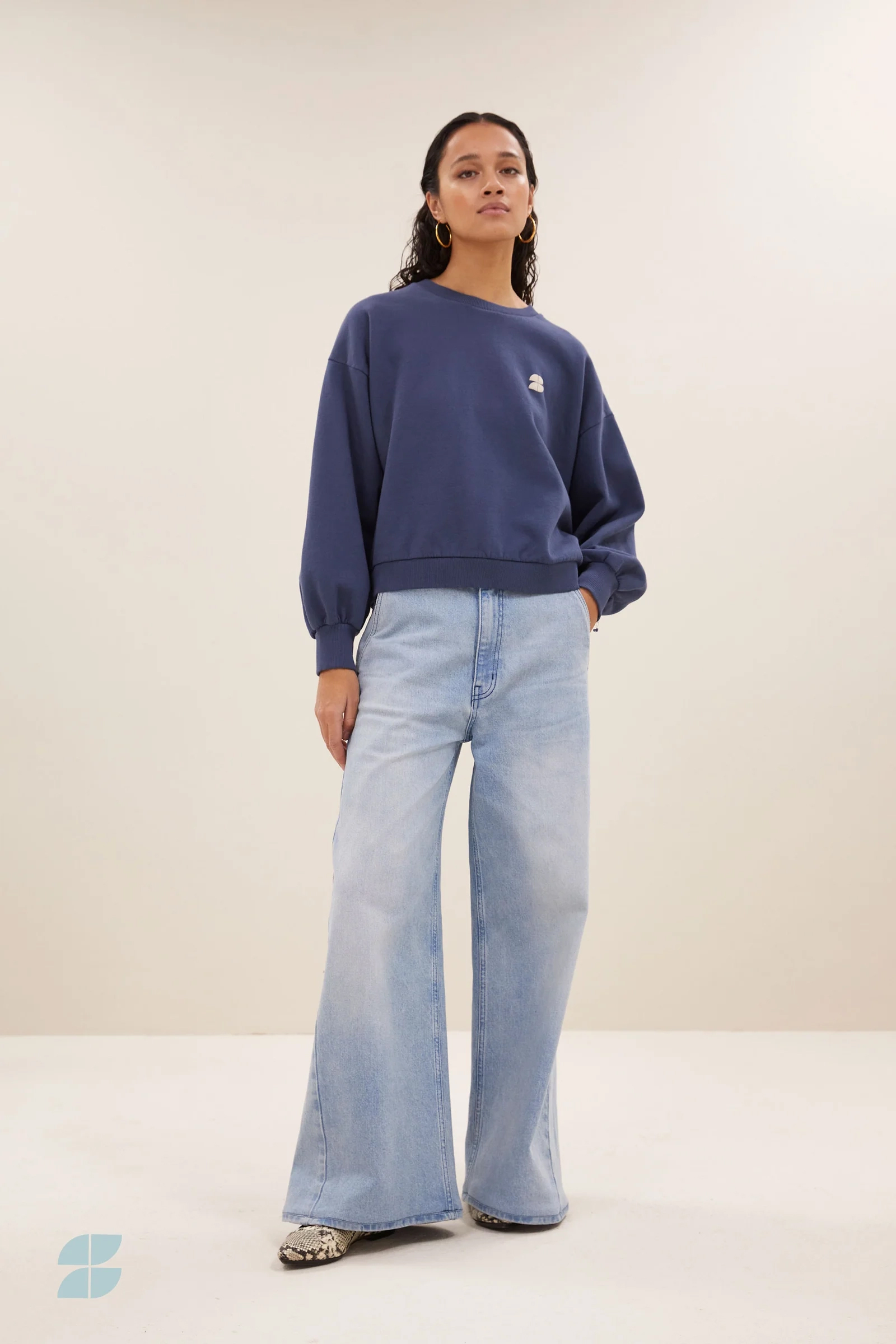 Dames jeans blauw