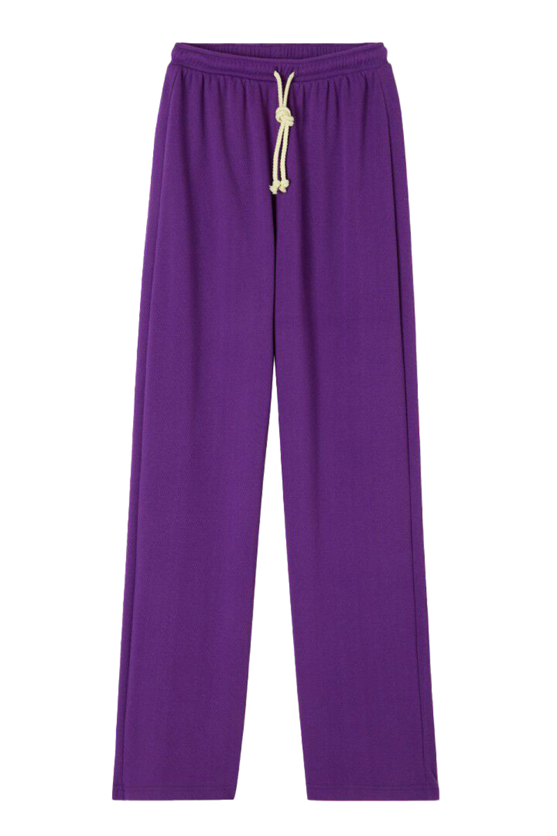 Dames joggingbroek paars