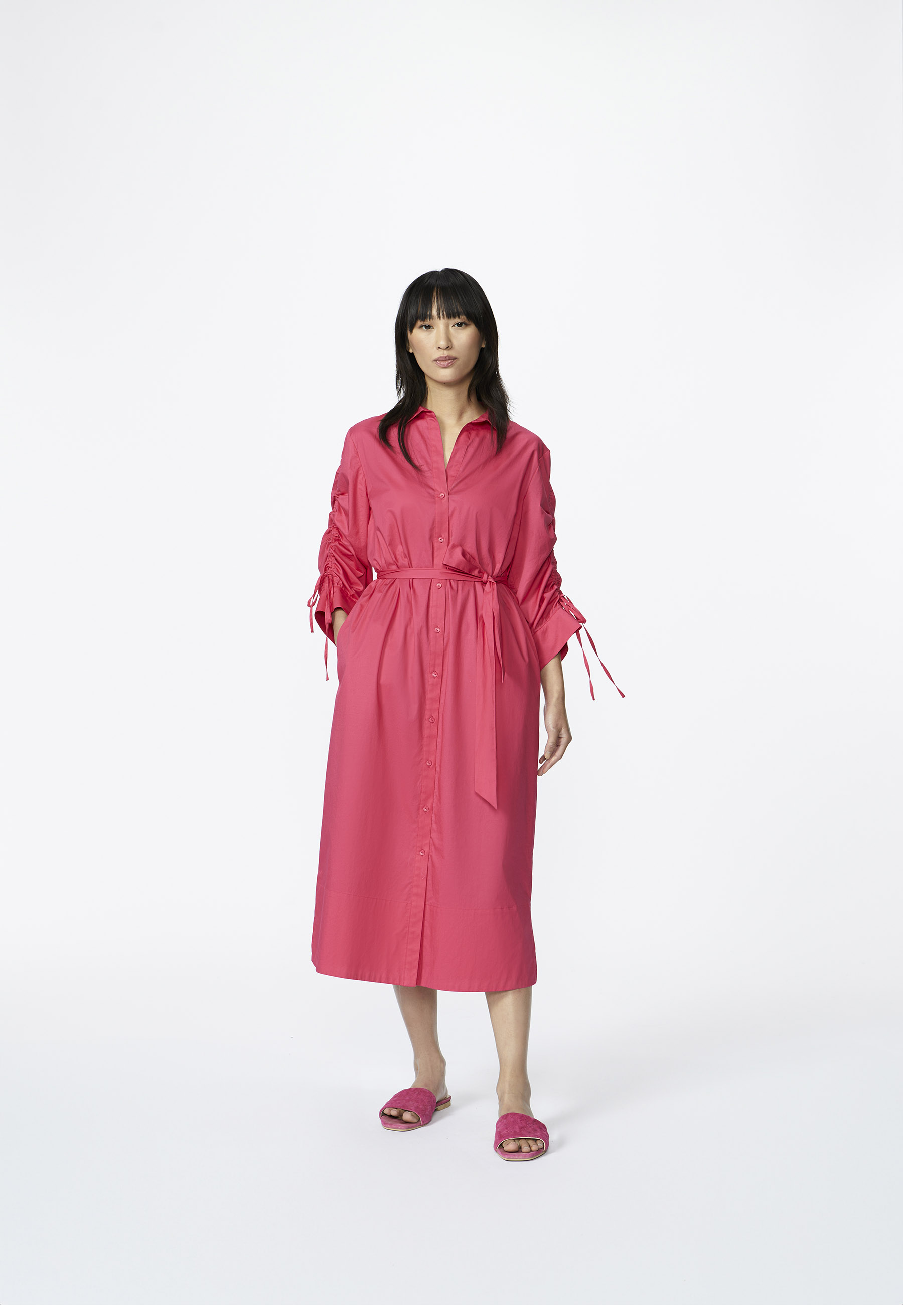 Dames jurk rose