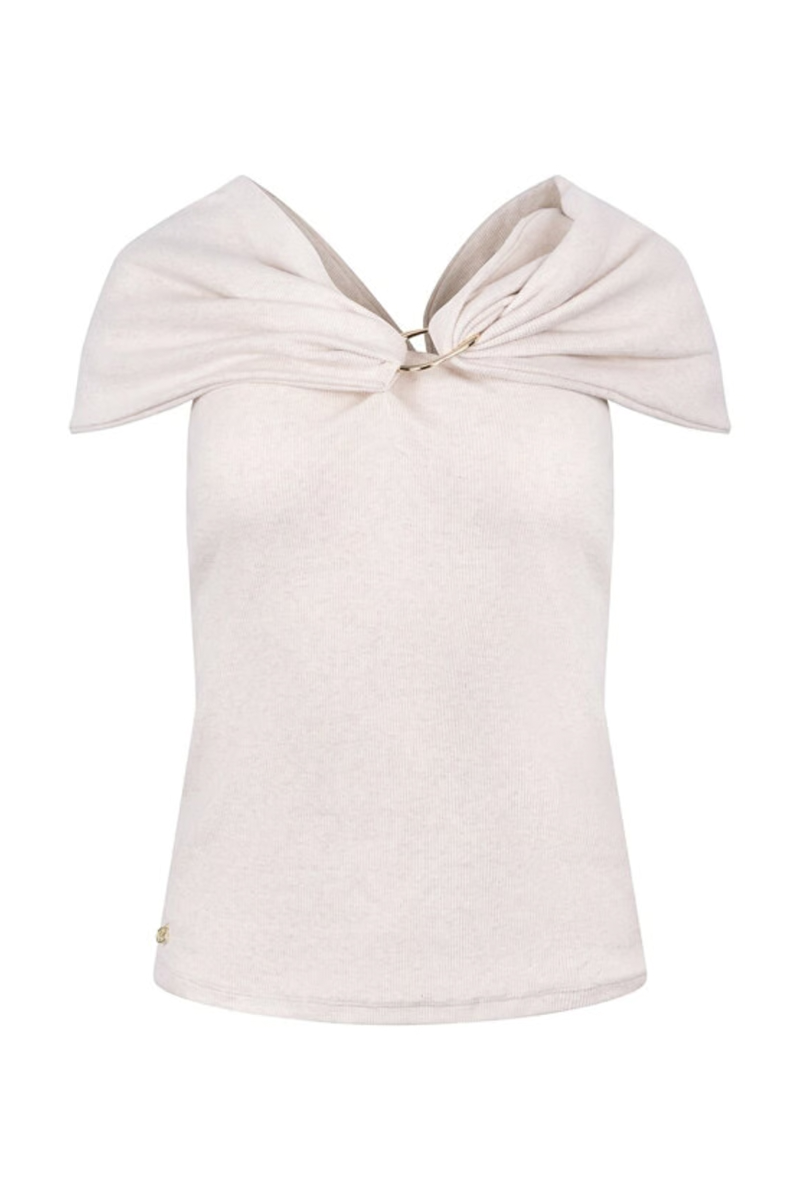 Dames top ecru