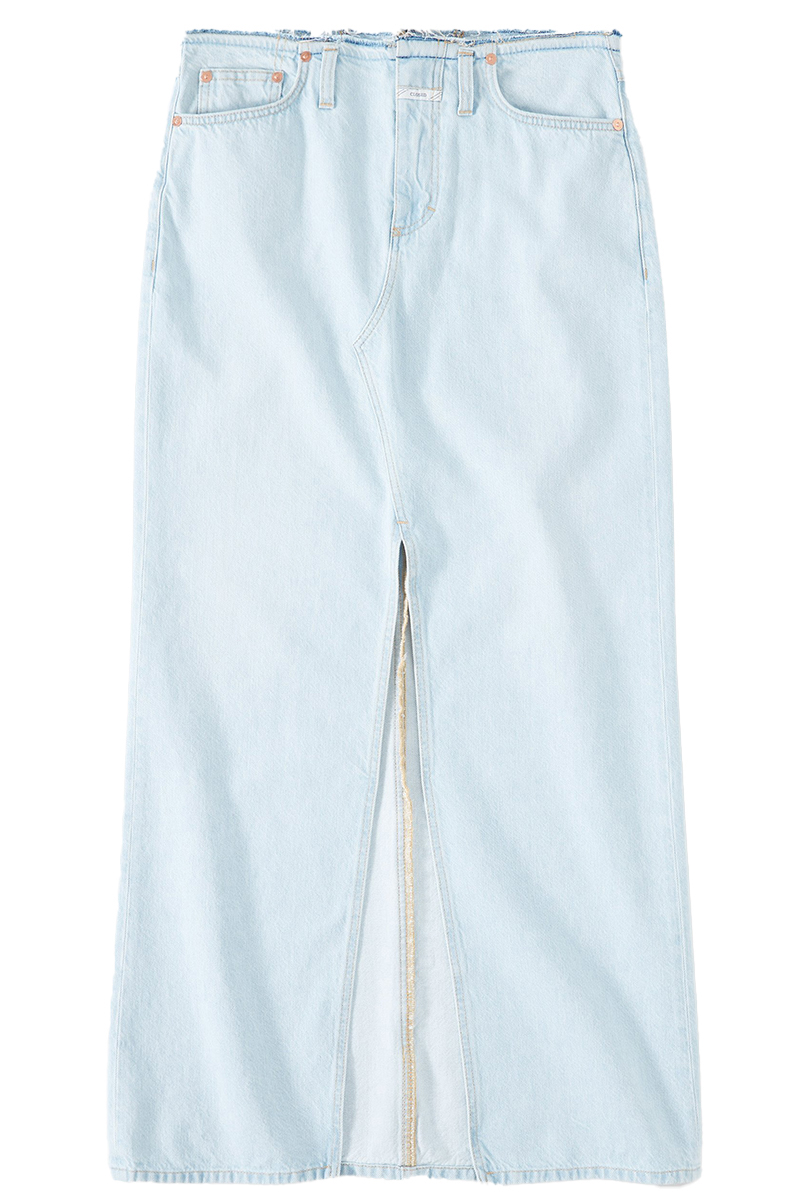 Dames rok blauw