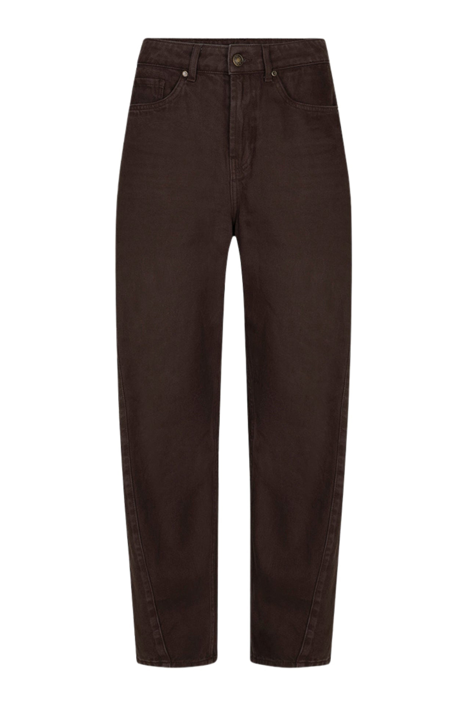 Dames broek bruin