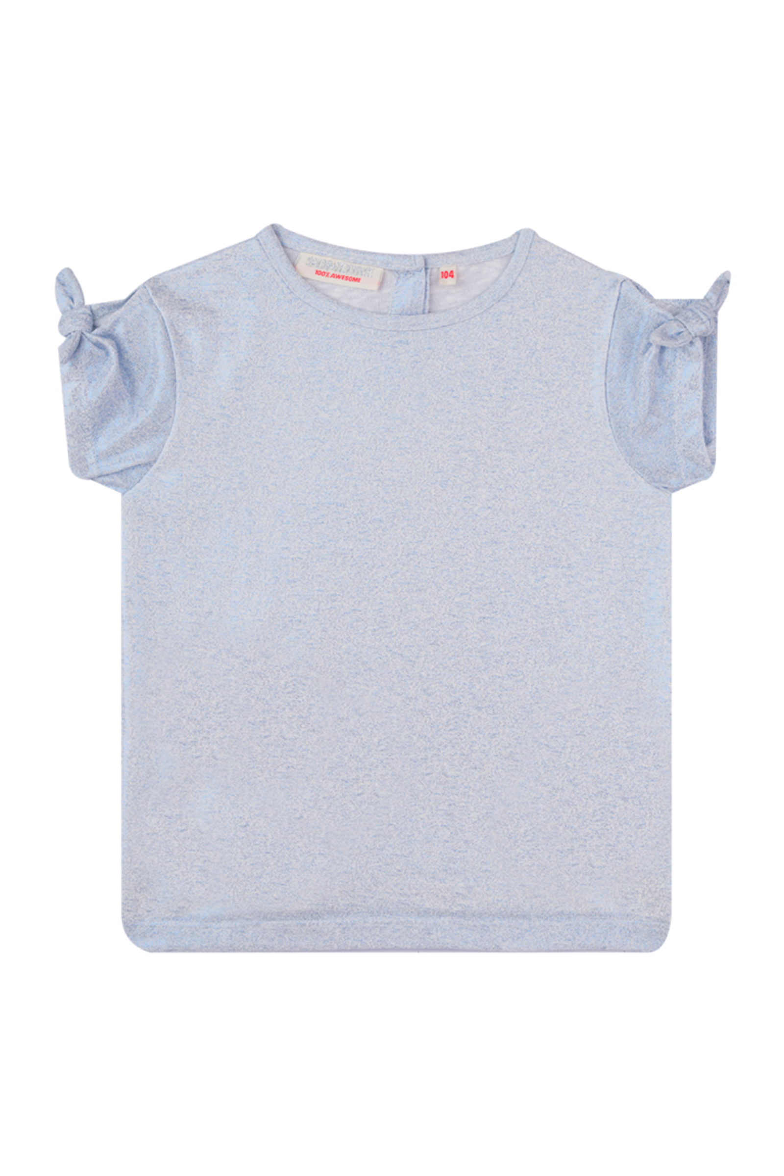 Meisjes t-shirt korte mouw ecru