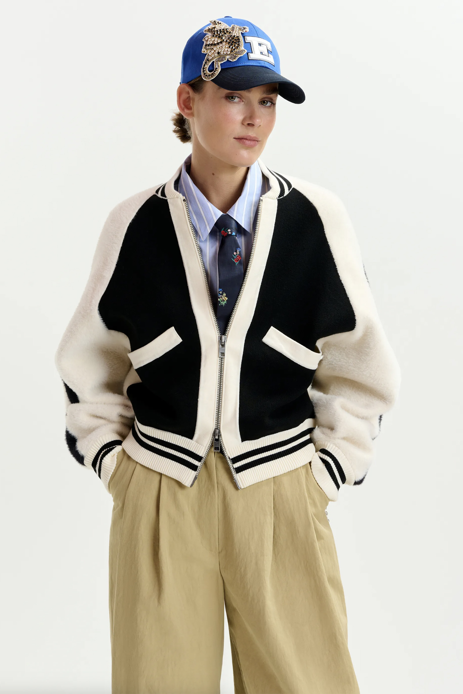 Dames vest zwart