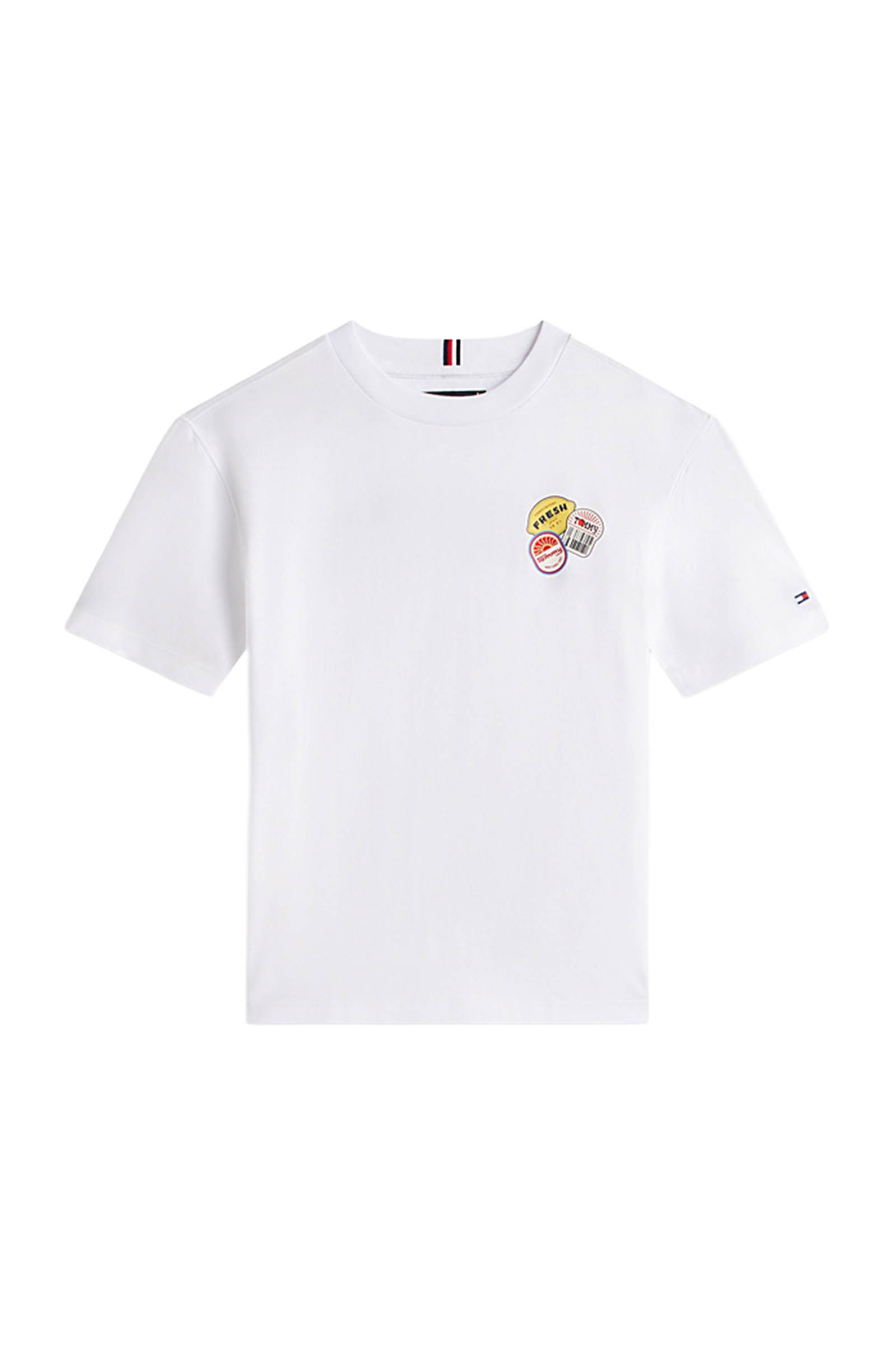 Jongens t-shirt korte mouw wit