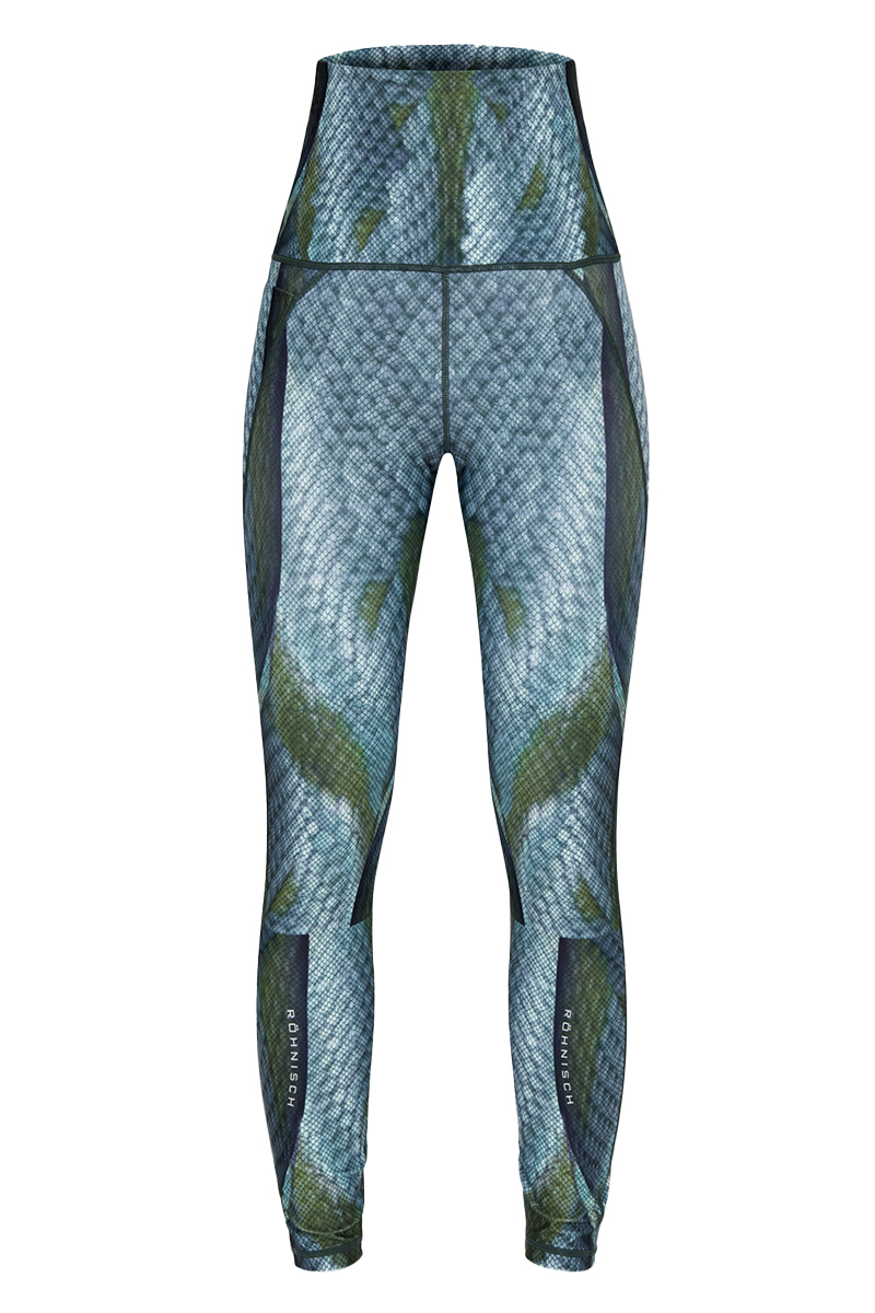 Rohnisch FLADDERING CURVED PRINTED TIGHT Groen-1 1