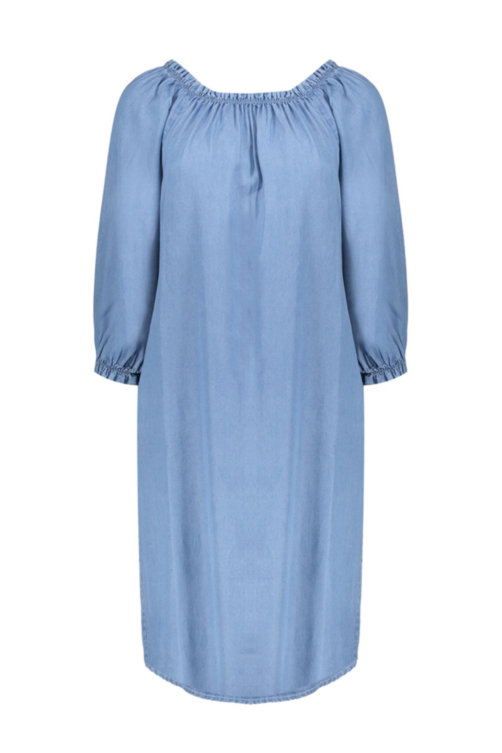 Dames jurk blauw