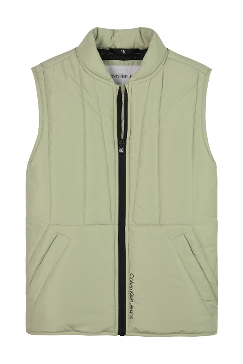 Calvin Klein seaming logo vest Groen-1 1
