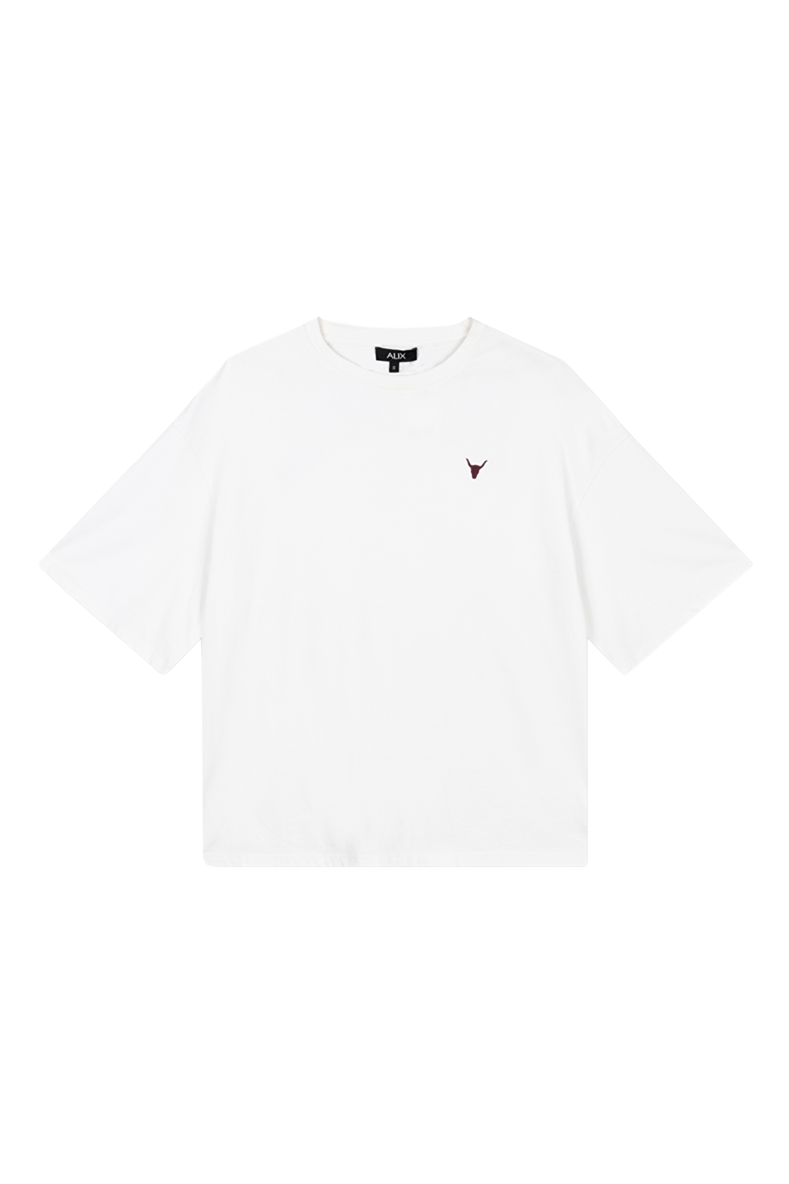 Dames t-shirt korte mouw wit