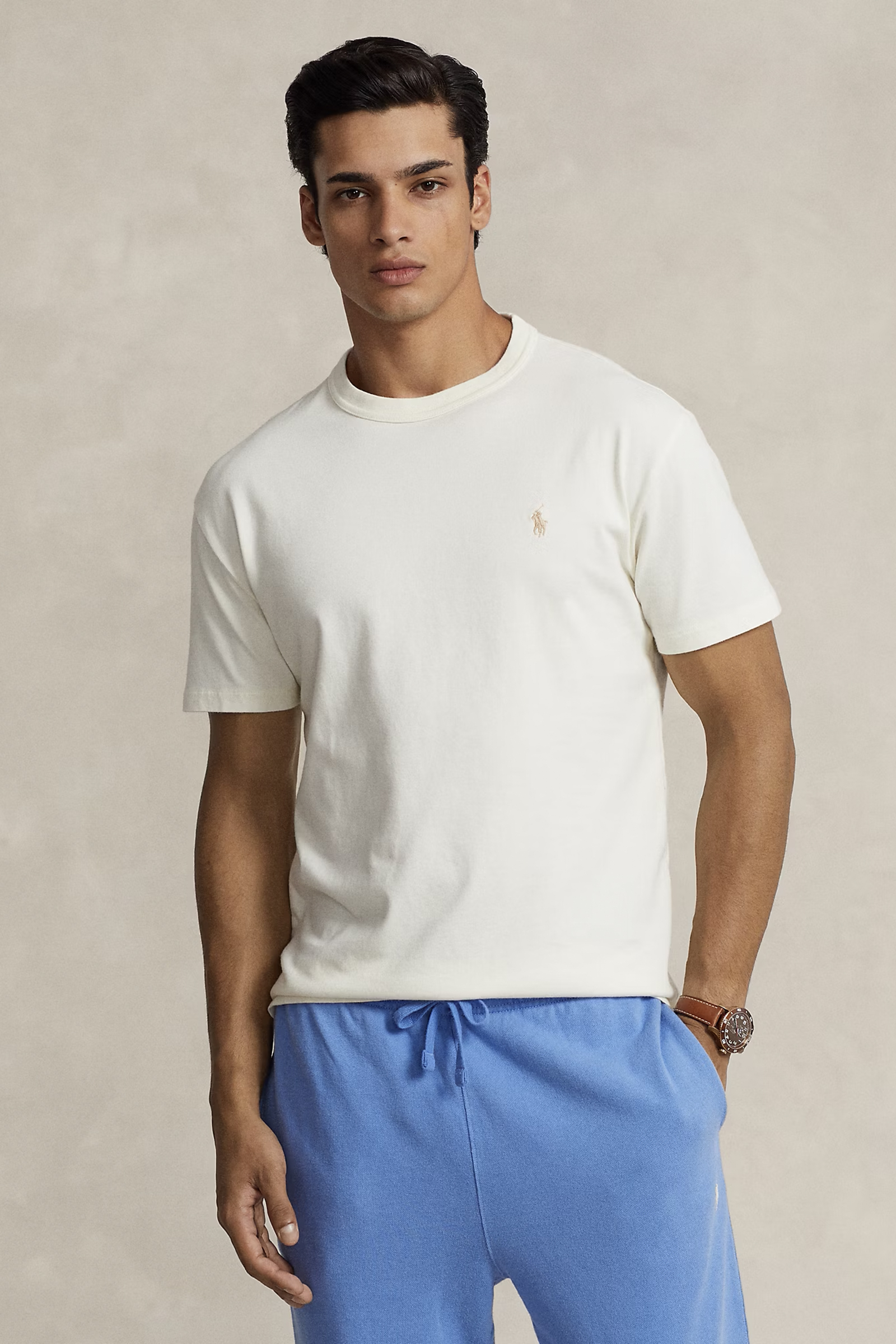 Polo Ralph Lauren 16/1 JERSEY Ecru-1 2