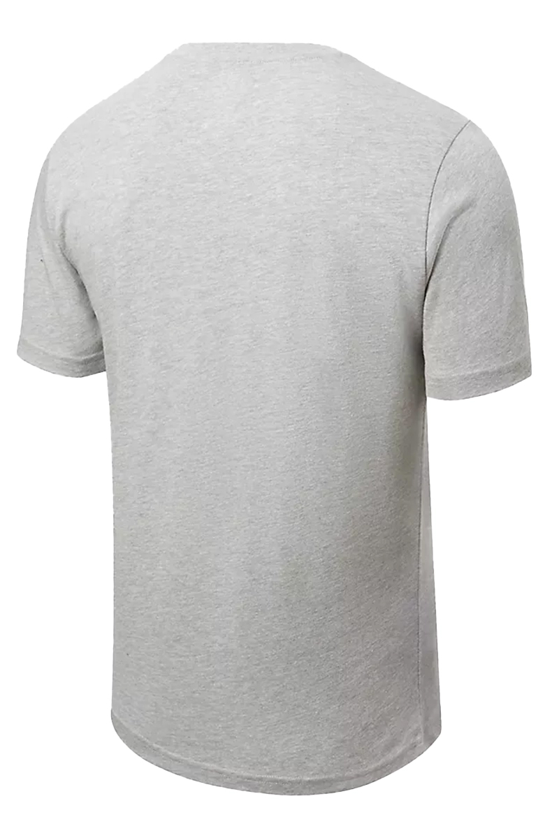 Casual heren t-shirt km grijs