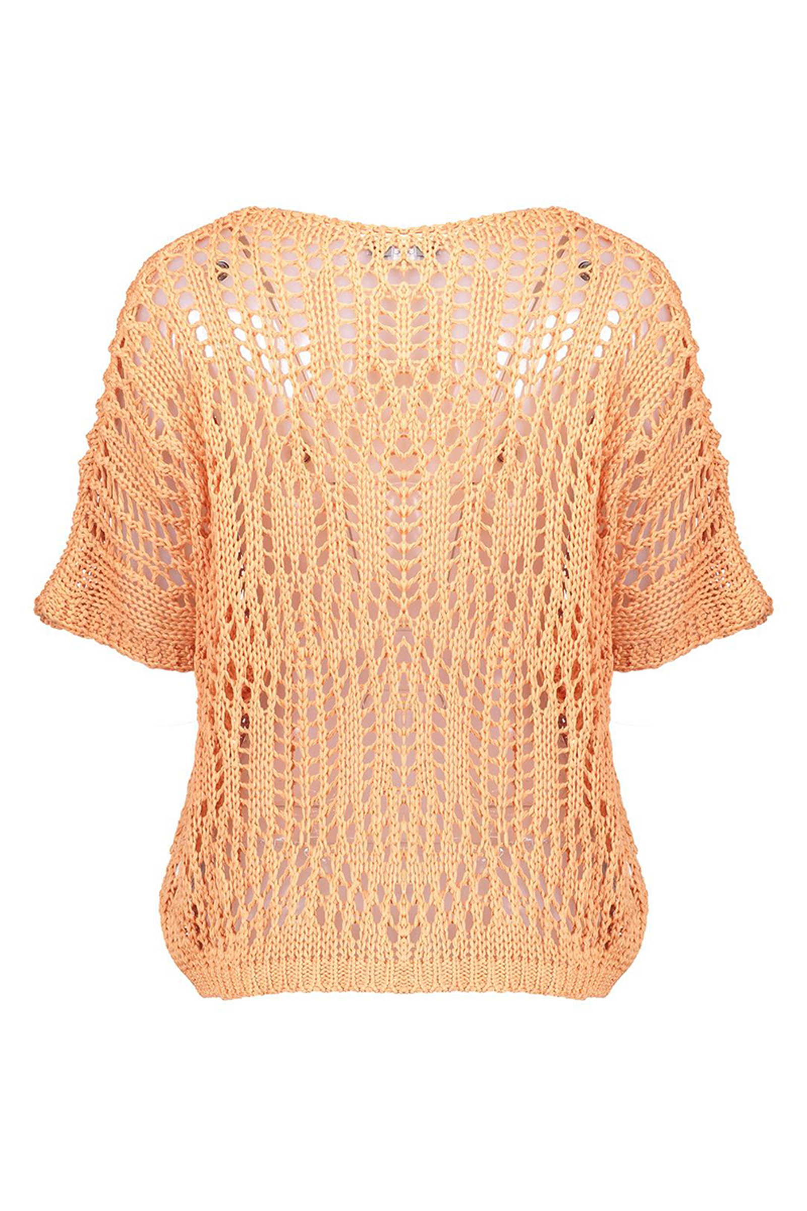 Geisha Pullover crochet Groen-1 2