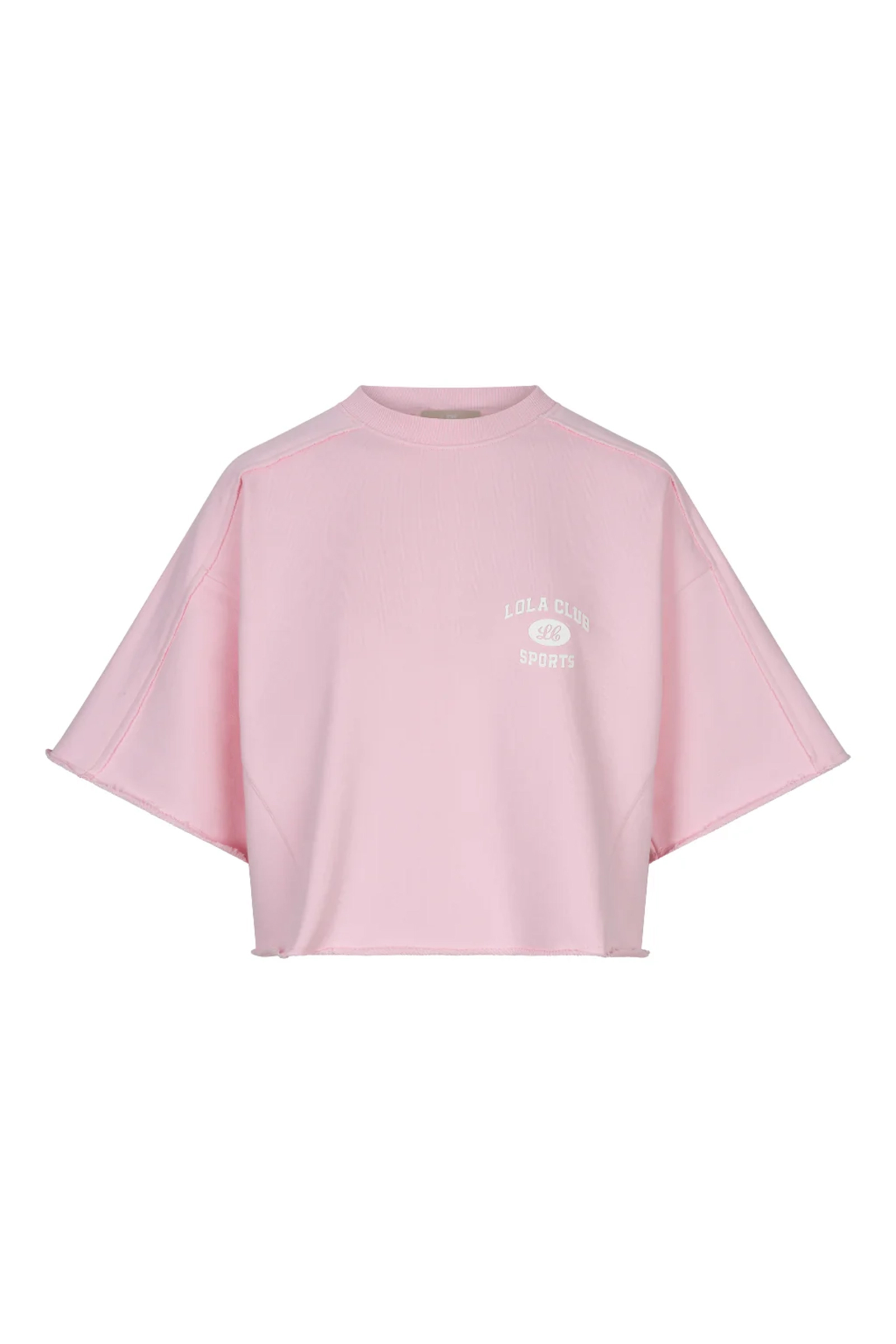 Casual dames sweater rose