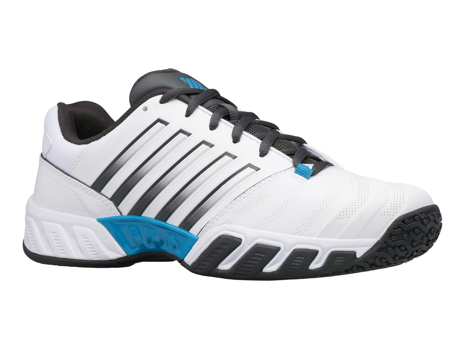 Tennisschoenen omni heren wit