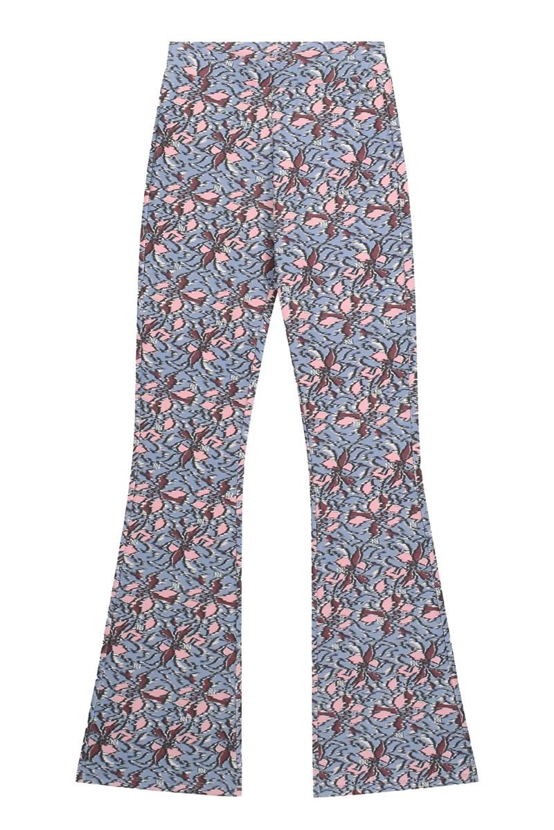 Meisjes legging blauw