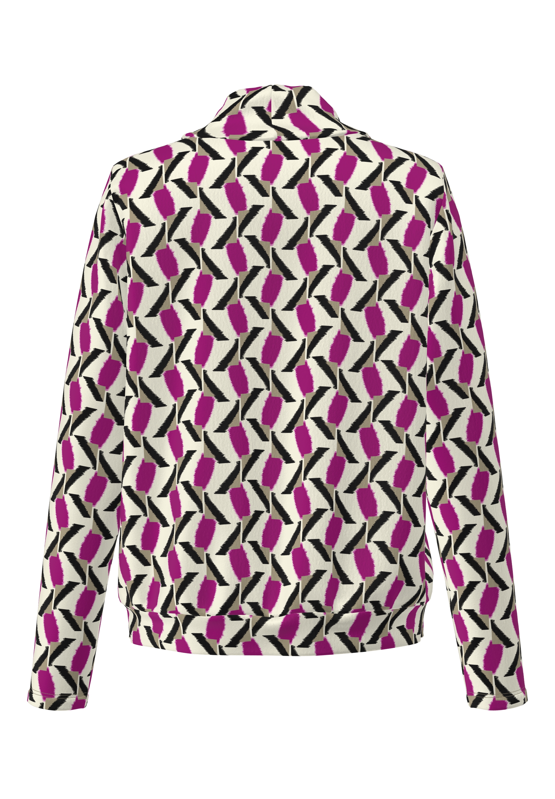 Dames t-shirt lange mouw rood