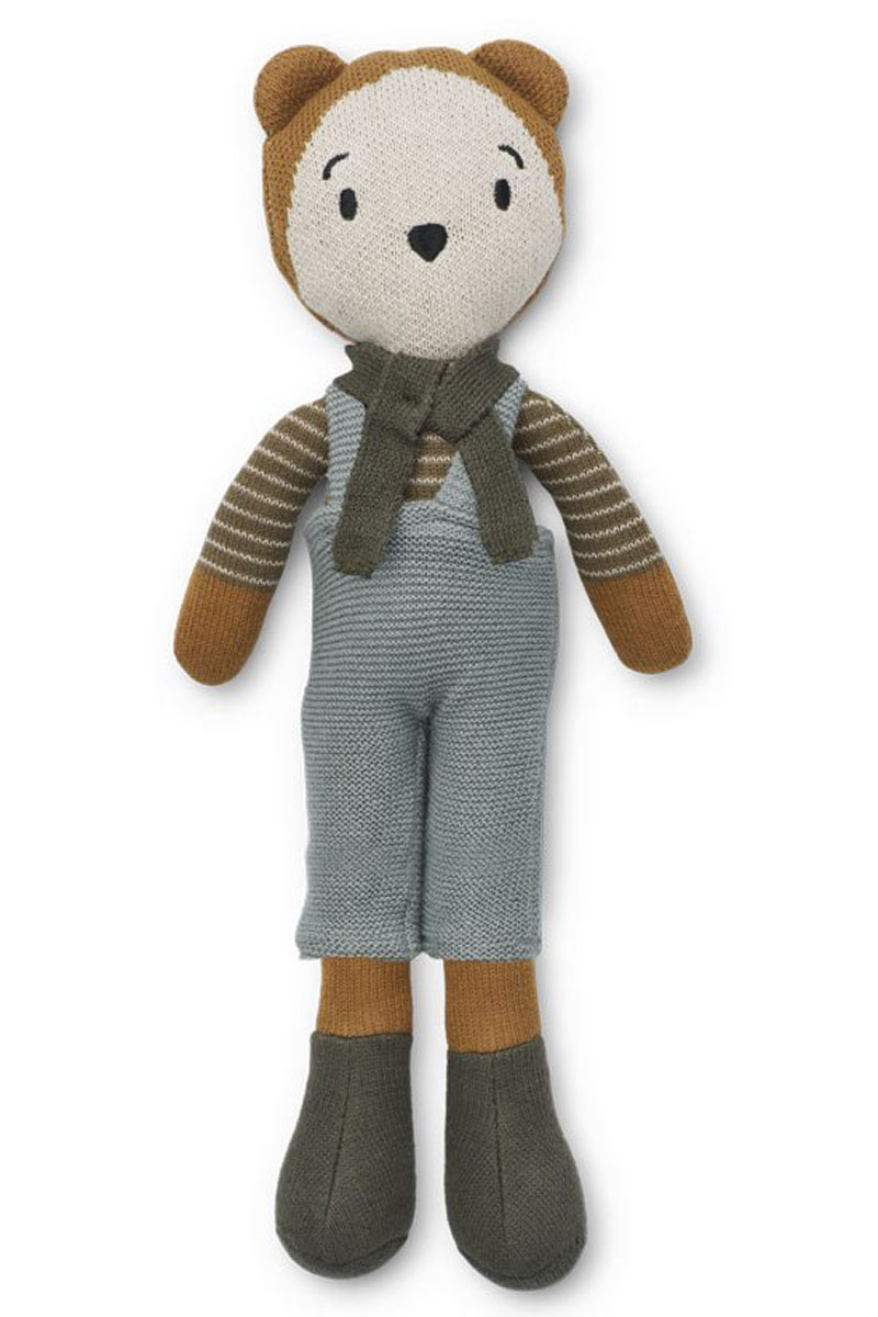 Liewood Robert bear doll Blauw-1 1