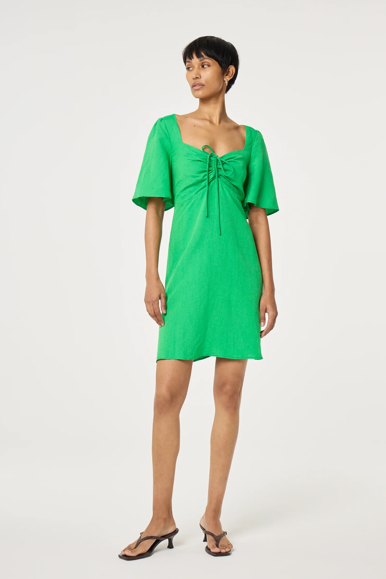 Dames jurk groen