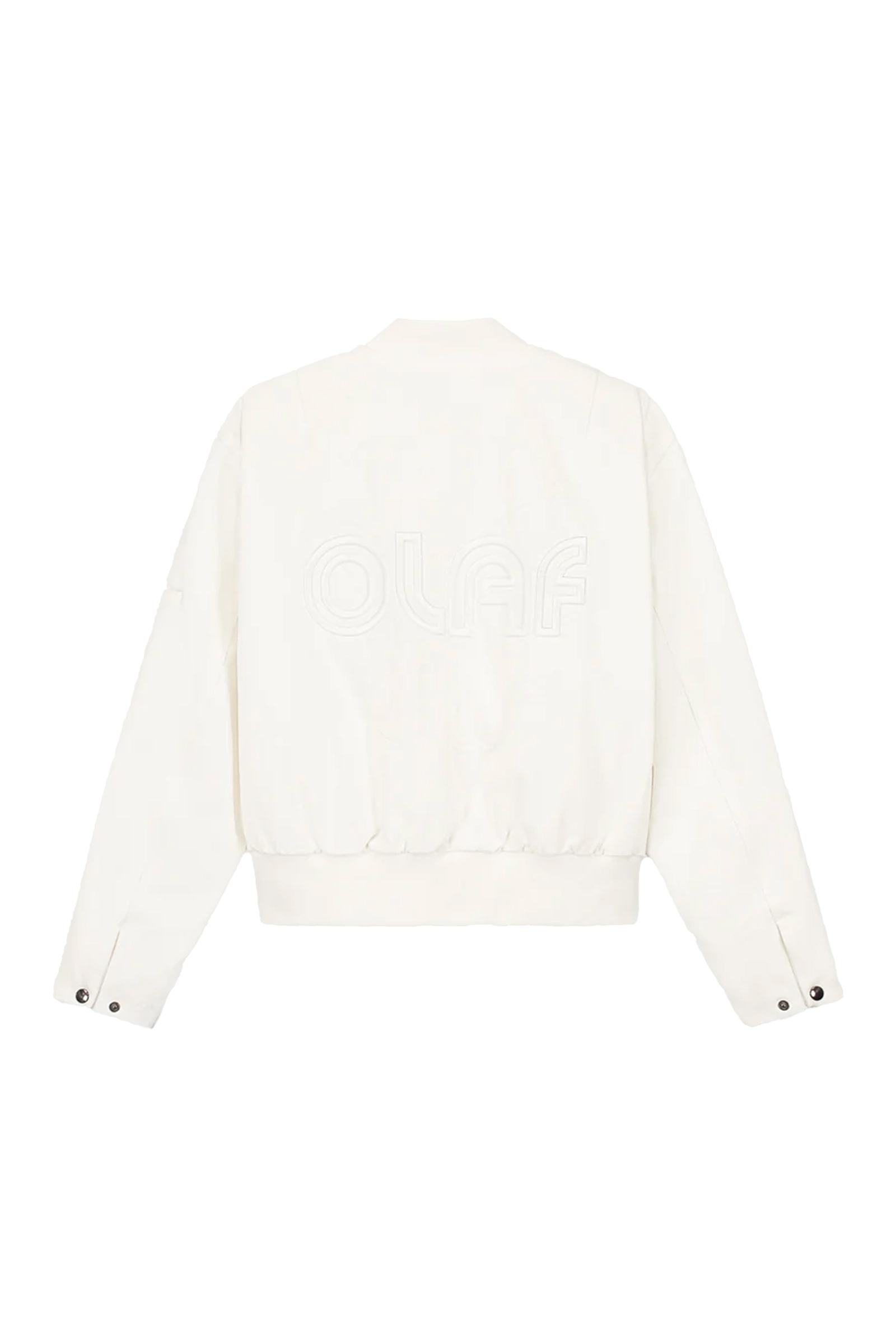 Olaf Hussein SUN DENIM BOMBER JACKET Ecru-1 4
