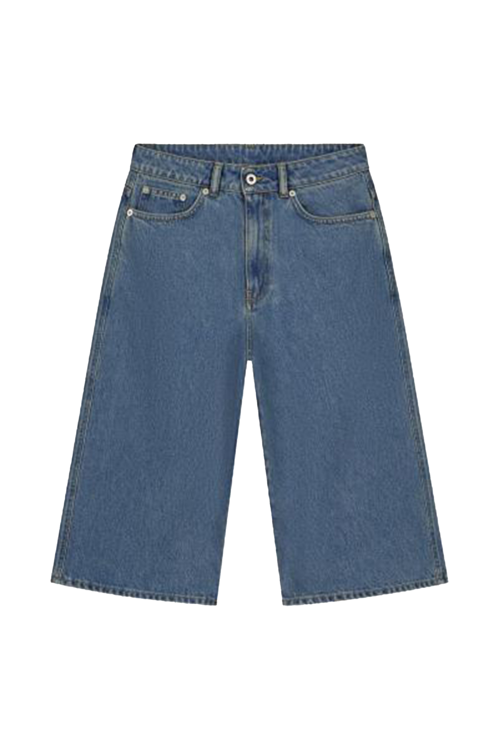 Heren short blauw