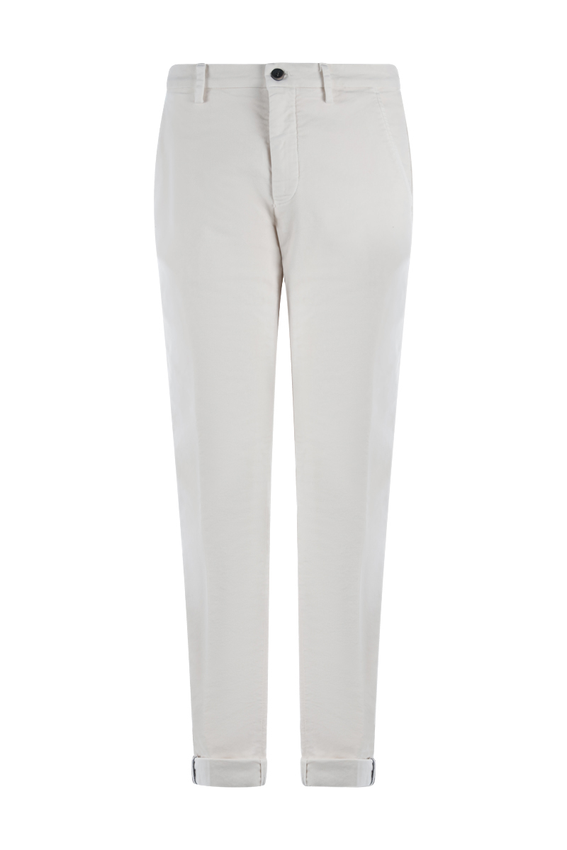 Heren broek ecru