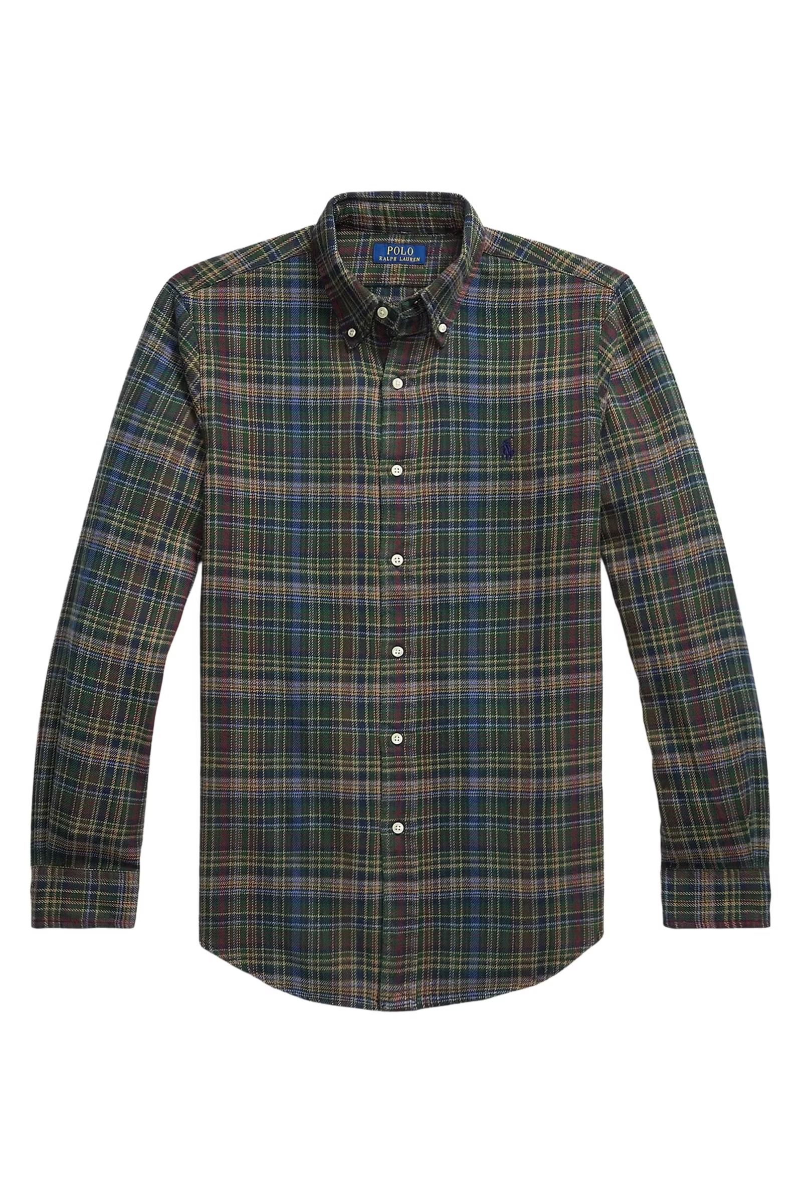 Heren overhemd lm casual blauw
