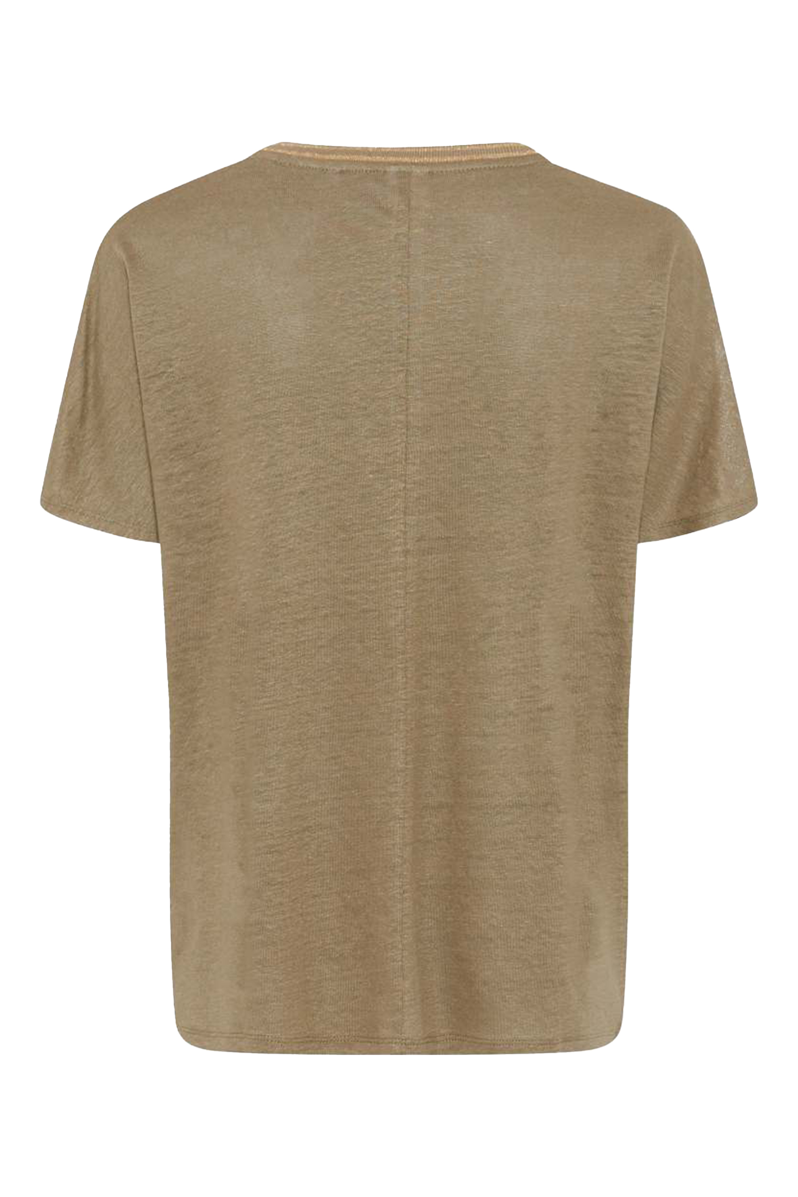 Dames t-shirt korte mouw groen