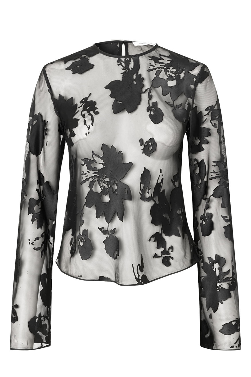 Dames top zwart