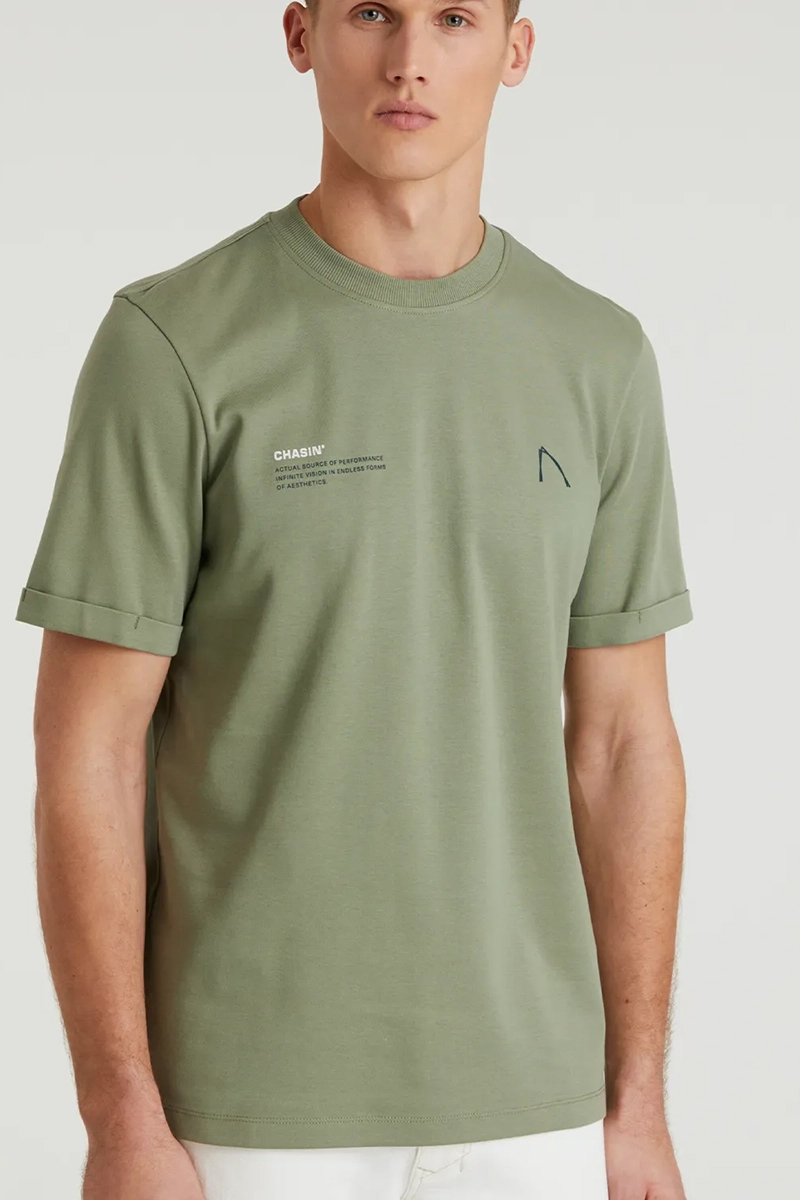 Chasin' T-SHIRT SS r-neck ARMY 2