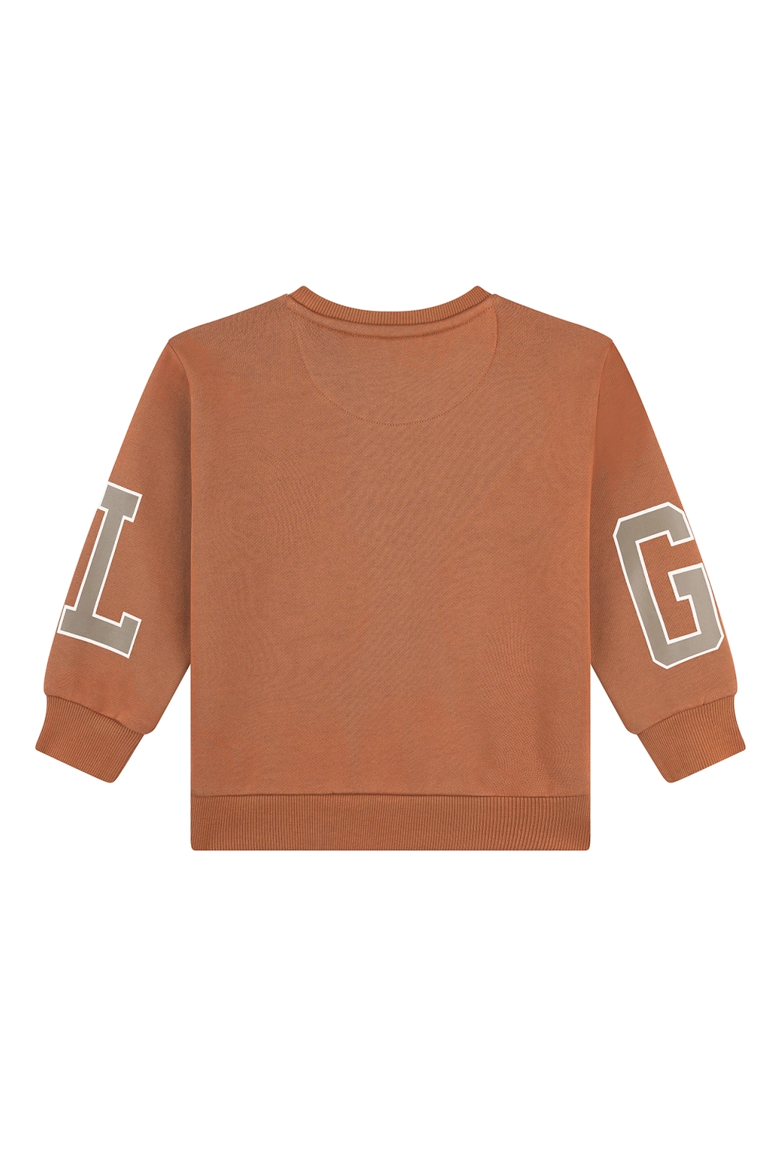 Jongens sweater bruin