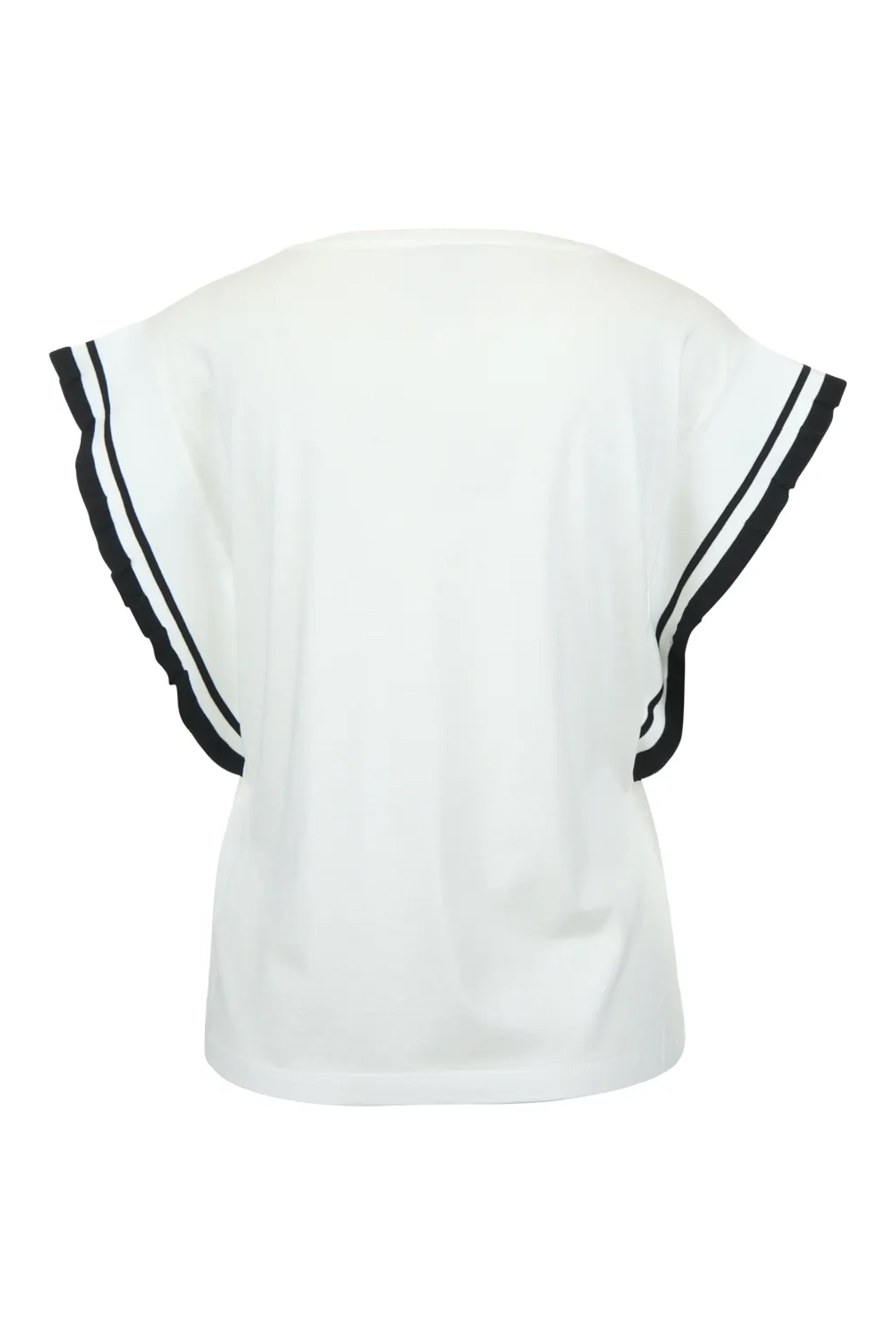 Dames t-shirt korte mouw wit