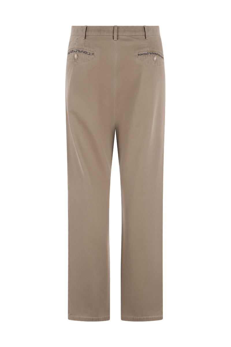 Heren pantalon bruin