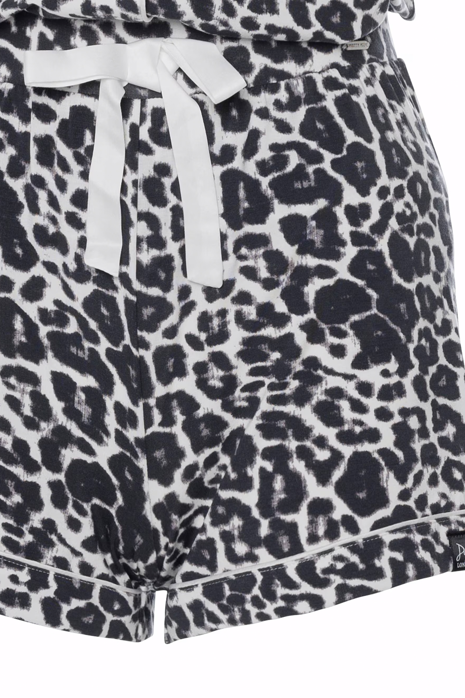 Nachtmode dames pyjama grijs