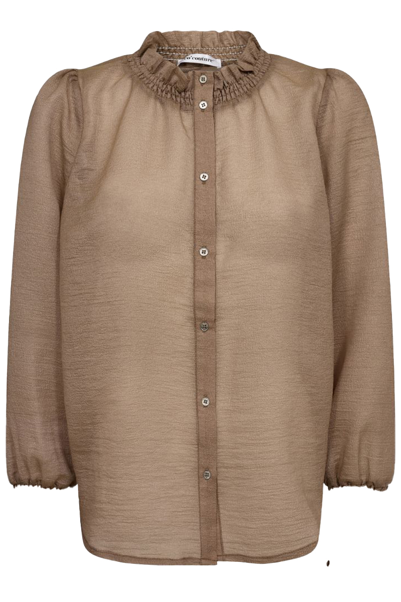 co´couture moniza cc shirt bruin/beige-1 1