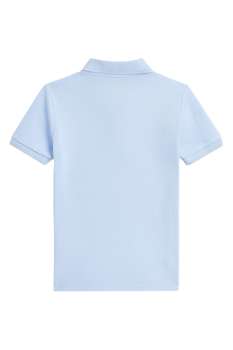 Jongens polo korte mouw blauw