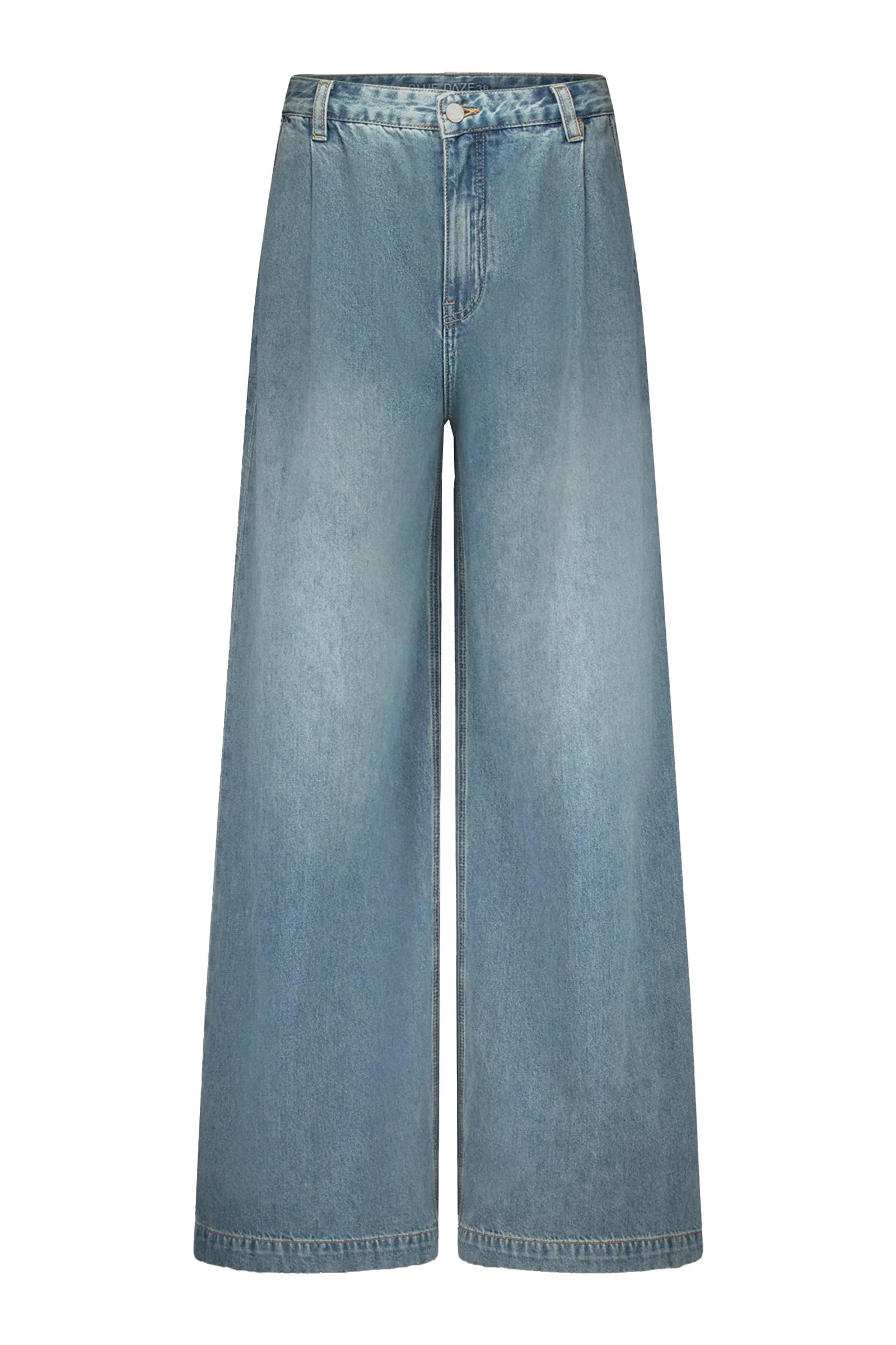 Dames broek blauw