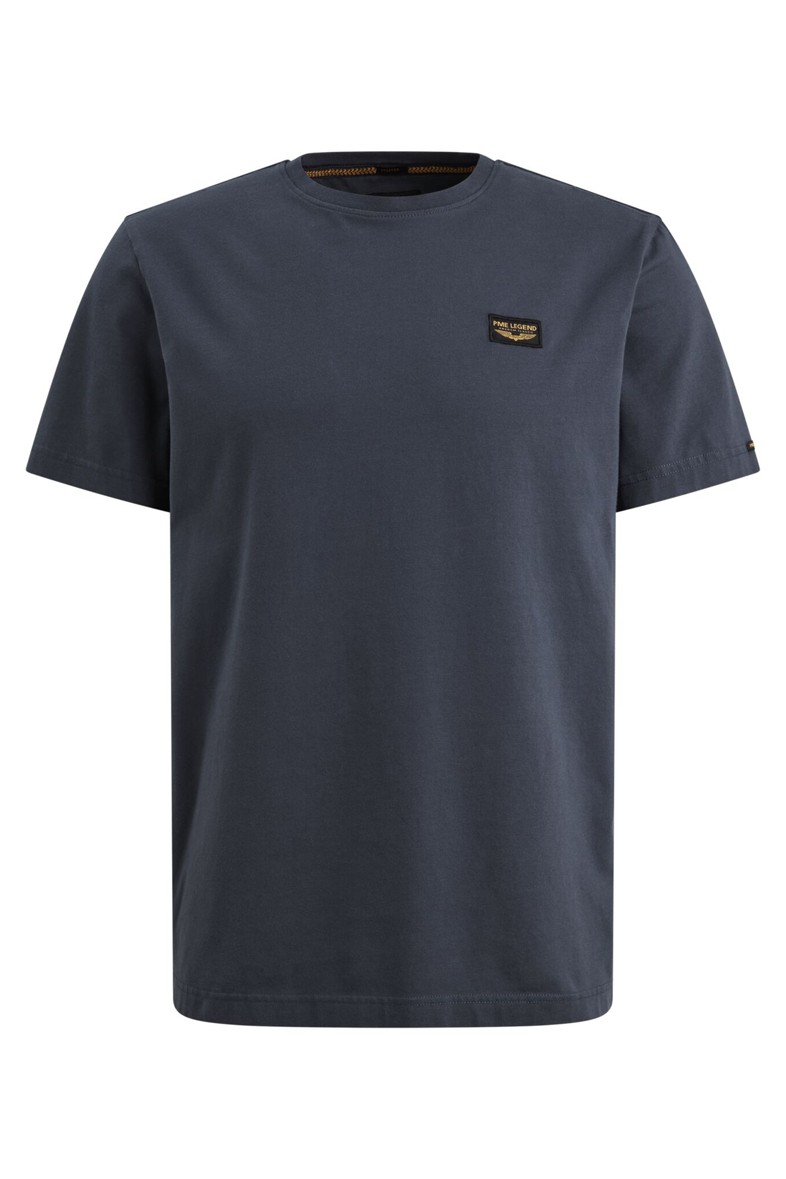 Heren t-shirt kortemouw blauw