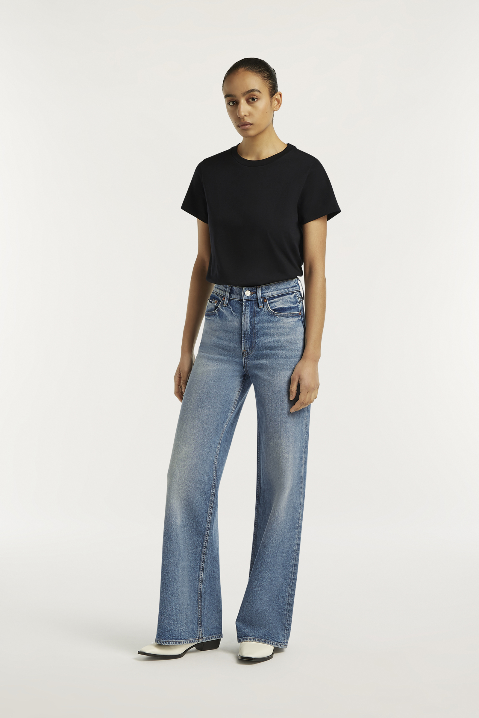 Dames jeans blauw