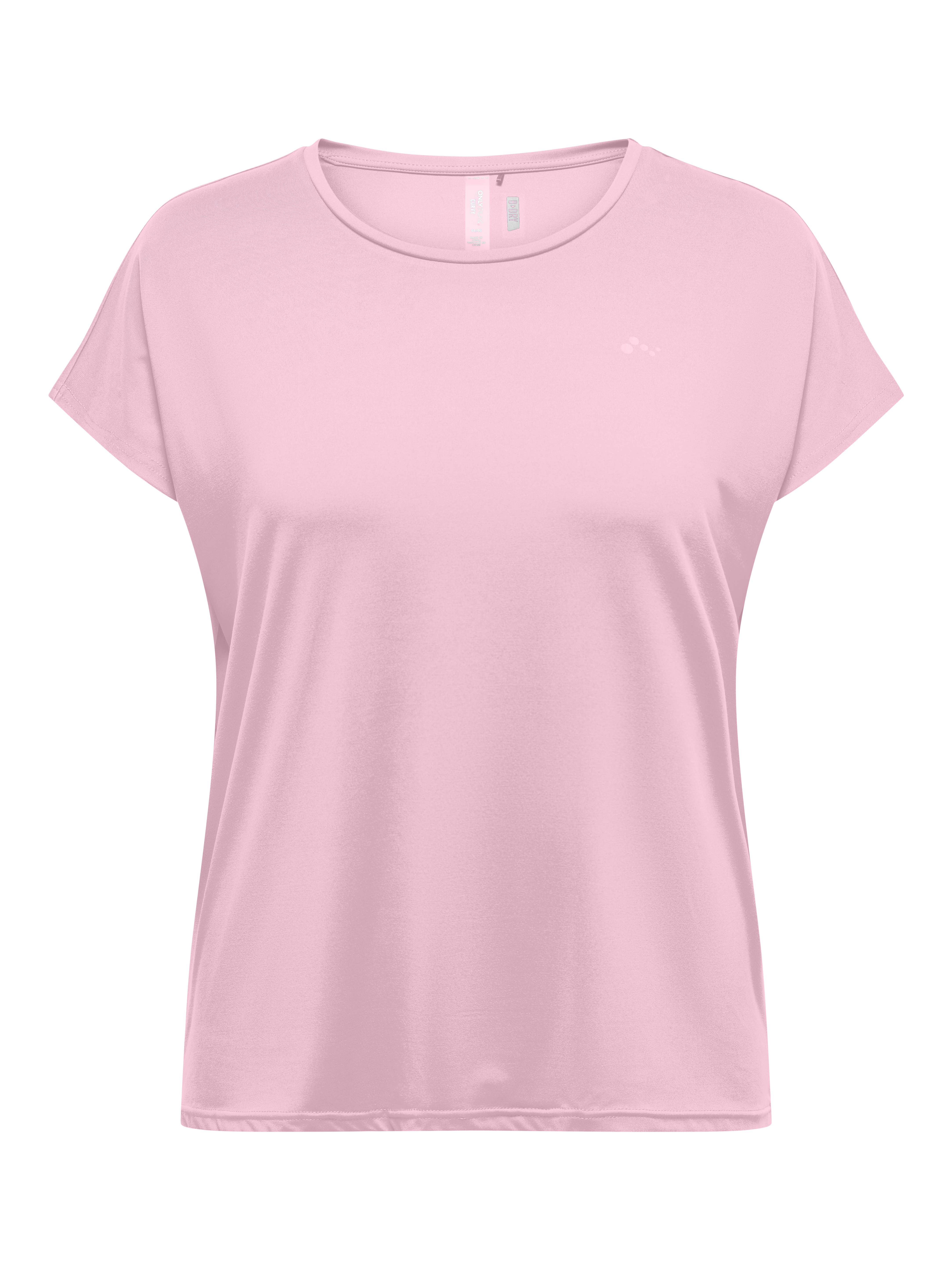 Fitness dames t-shirt km rose
