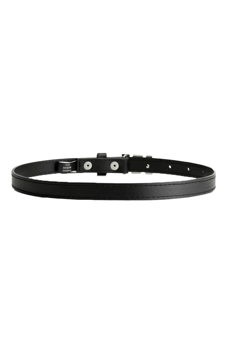 Meisjes riem zwart
