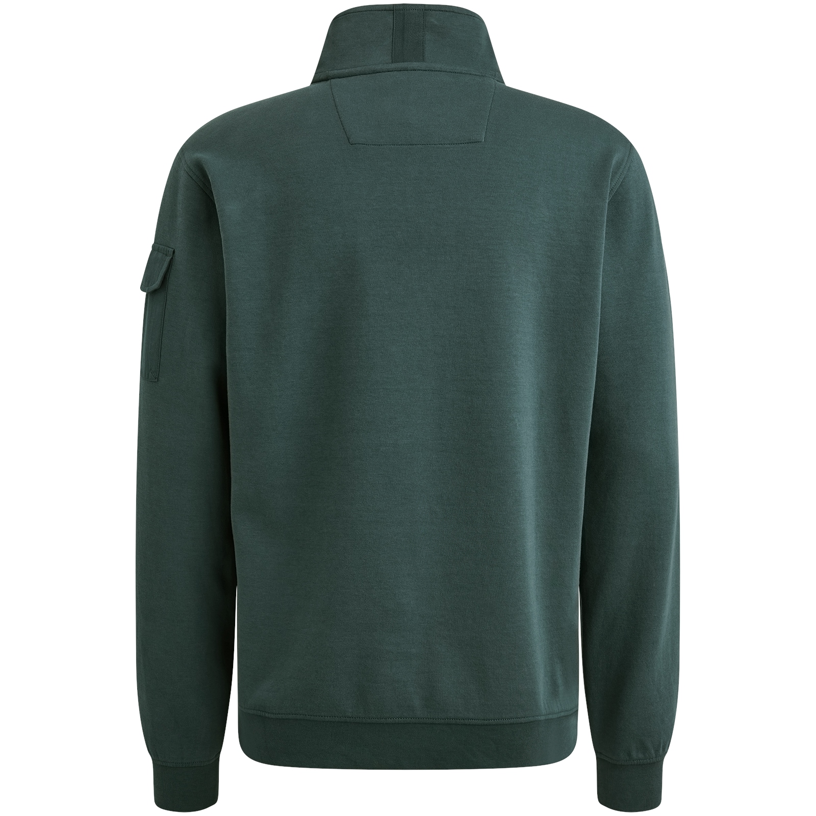 Heren polo korte mouw blauw