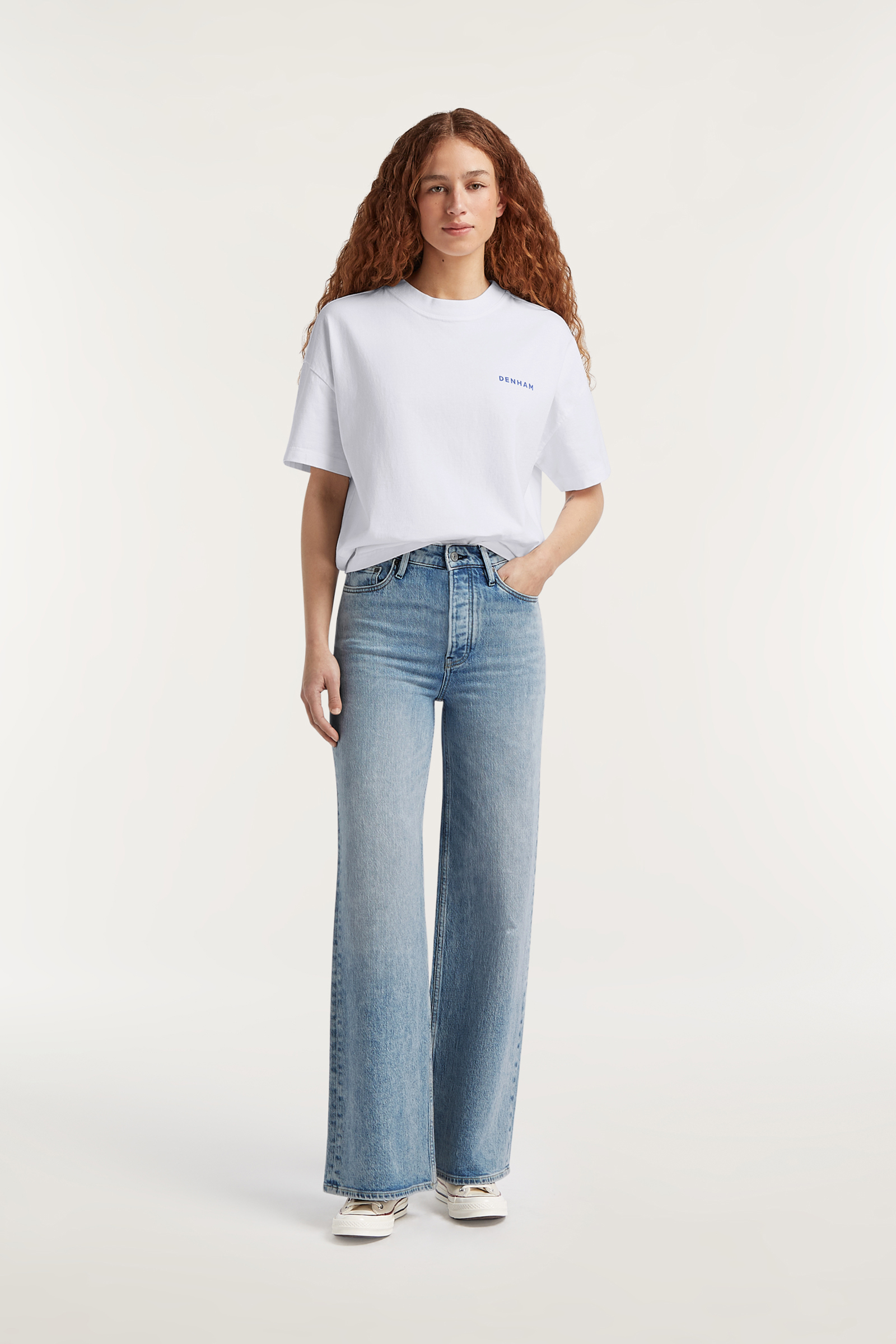 Dames jeans blauw
