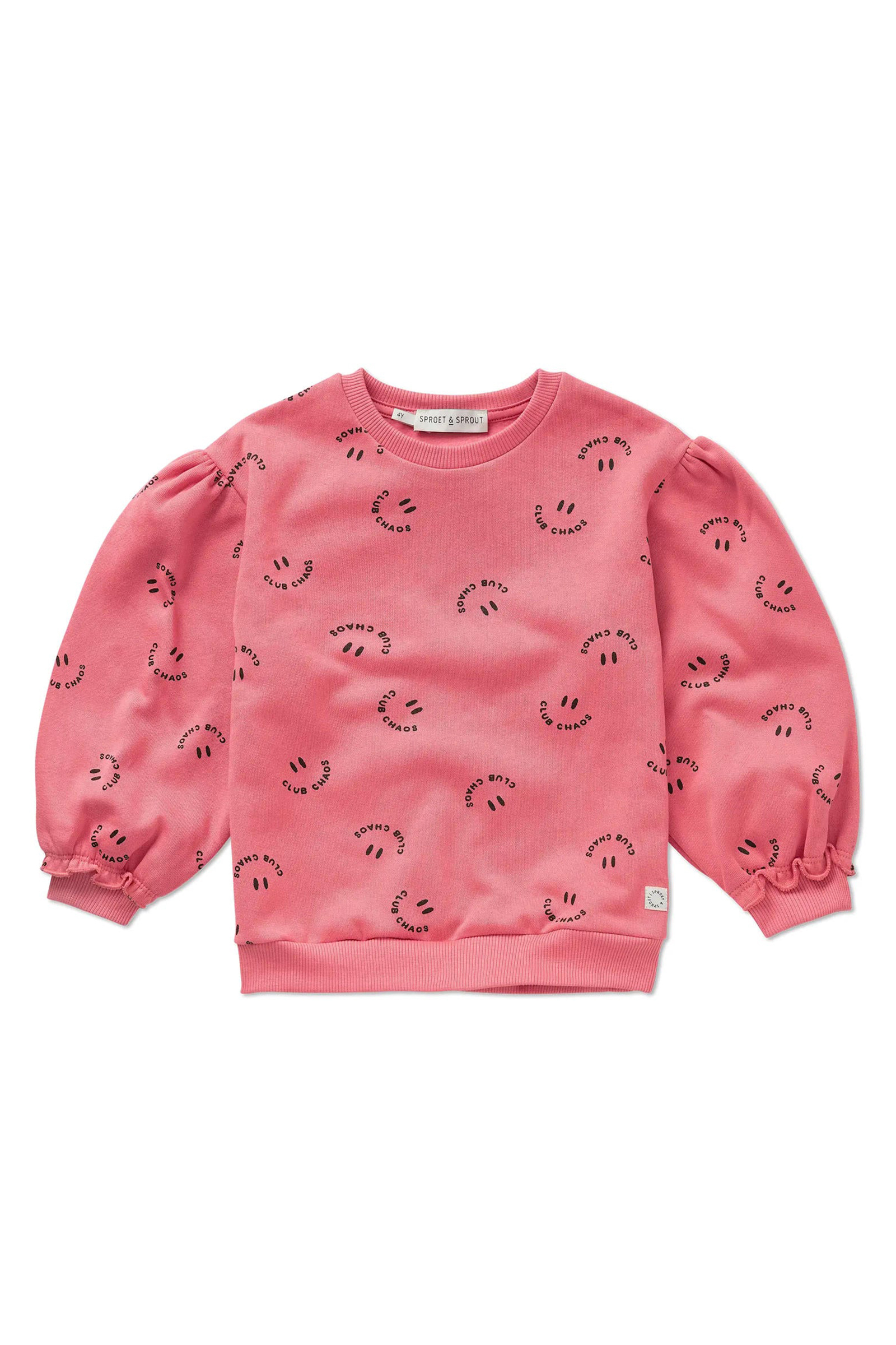 Meisjes sweater rose