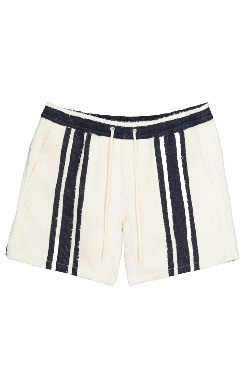 Heren short blauw