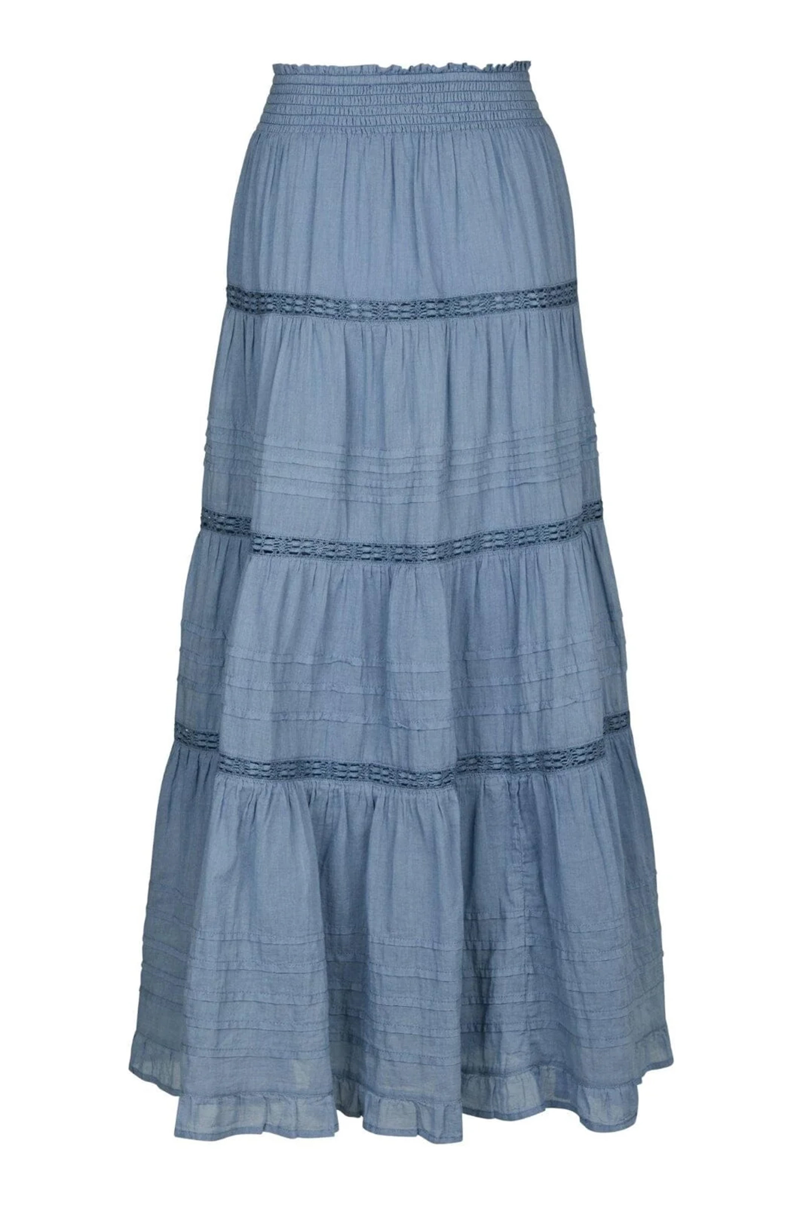 Dames rok blauw