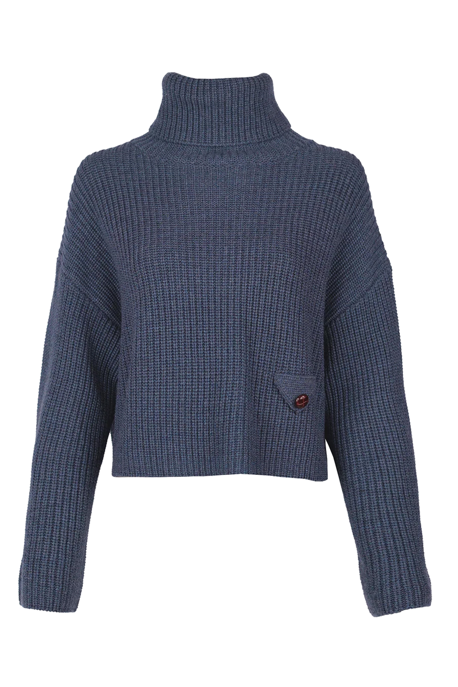 Dames trui blauw