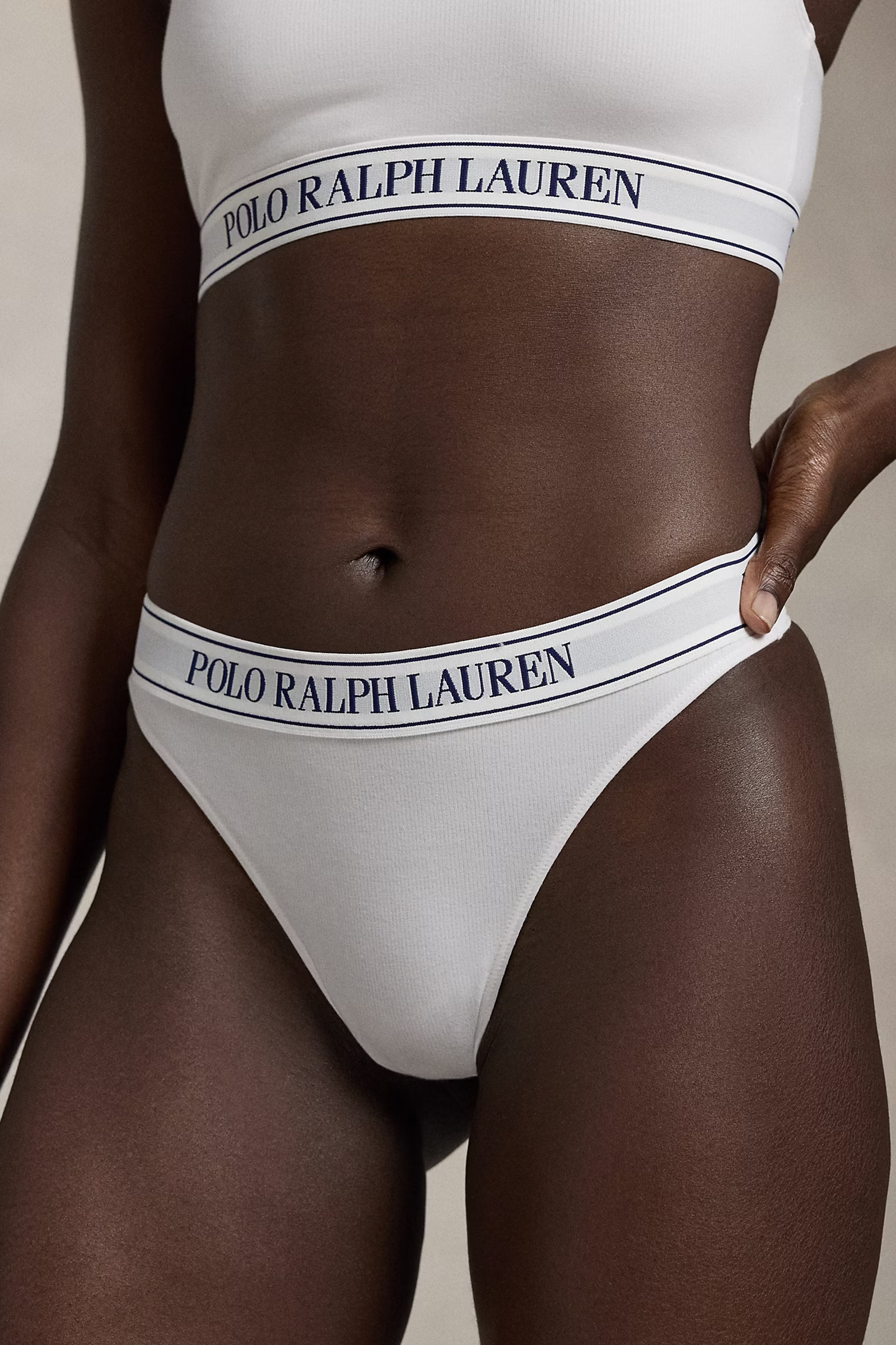 Lingerie dames string wit