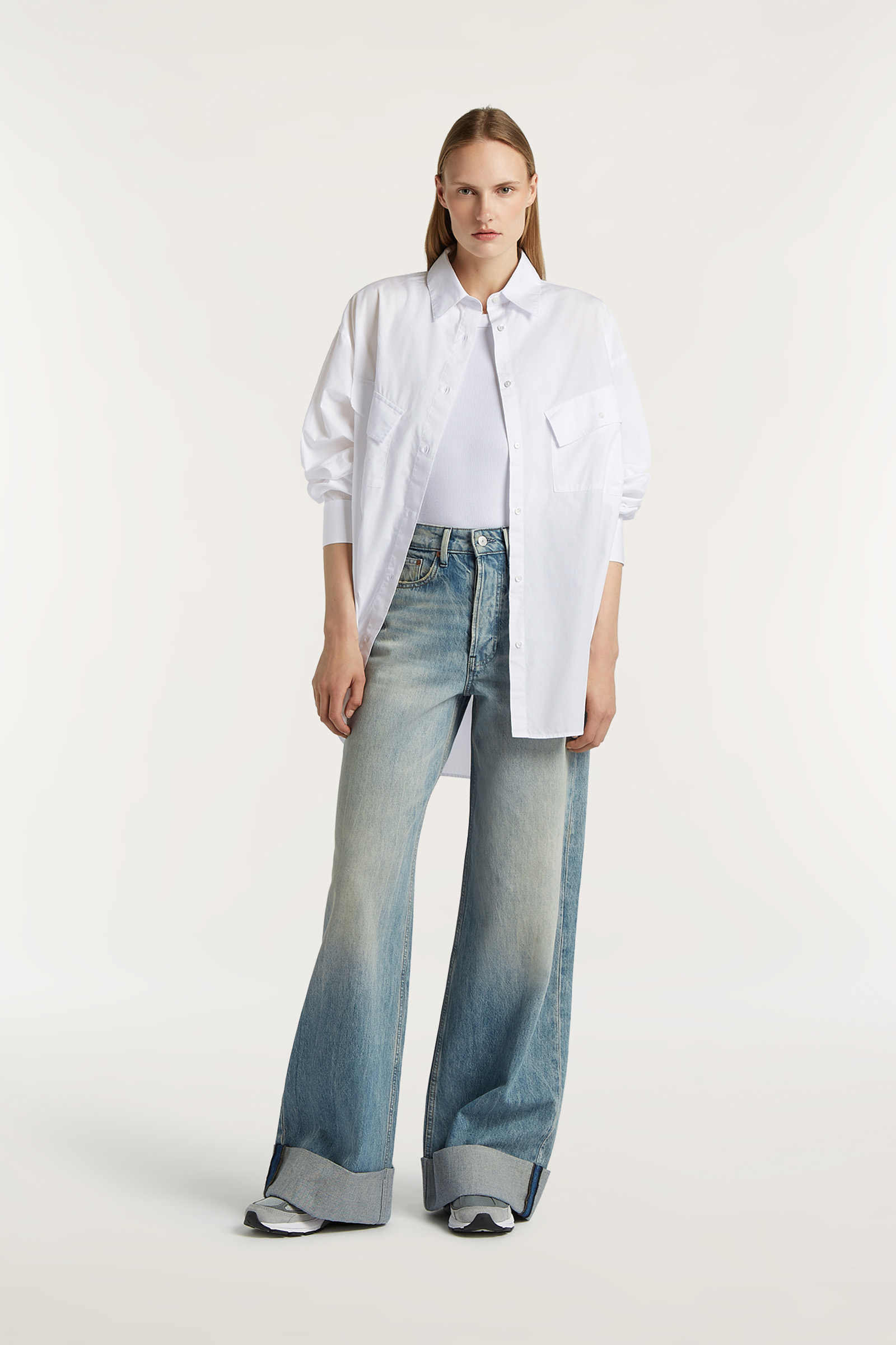 Dames jeans blauw