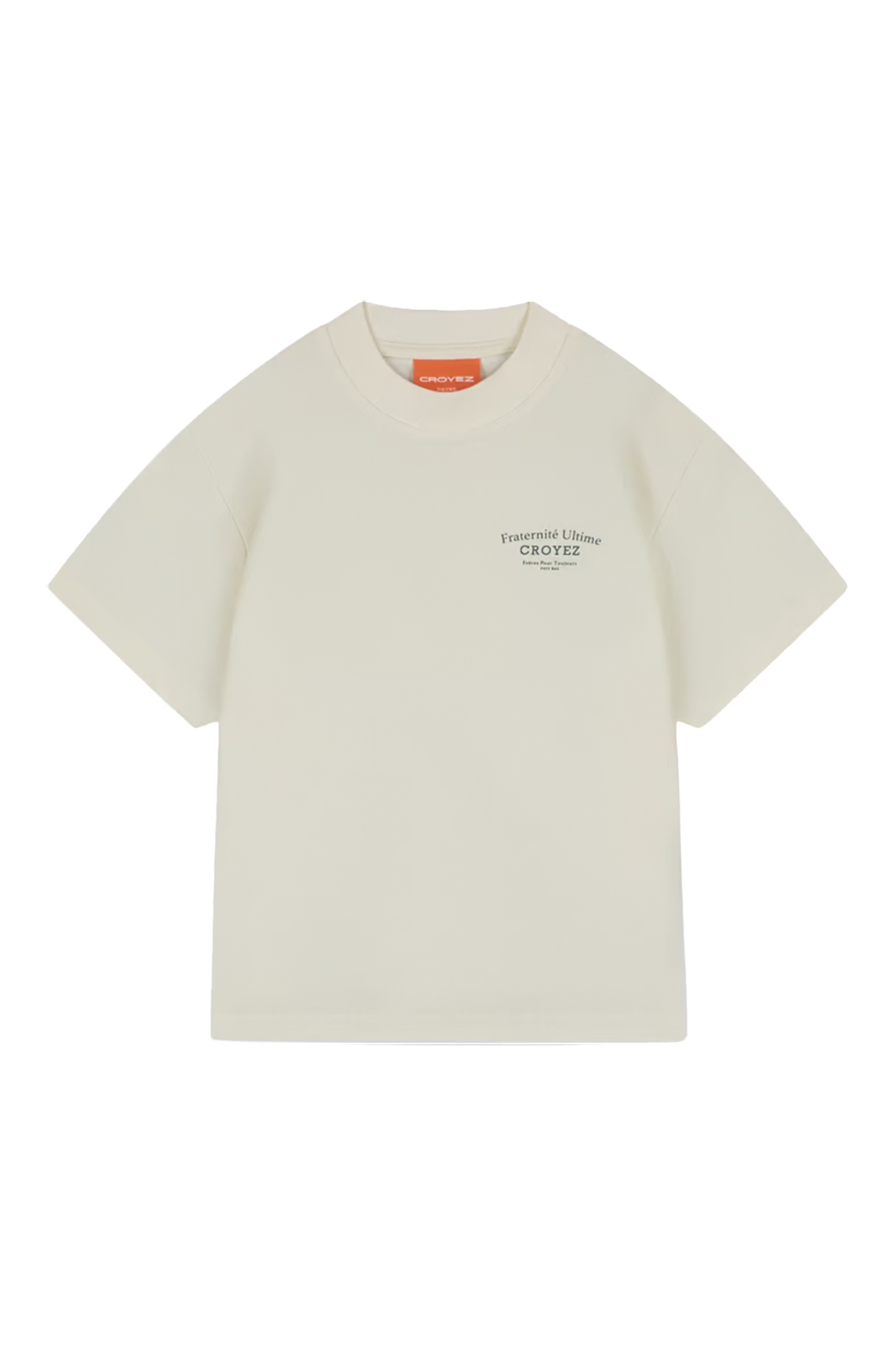 Jongens t-shirt korte mouw ecru